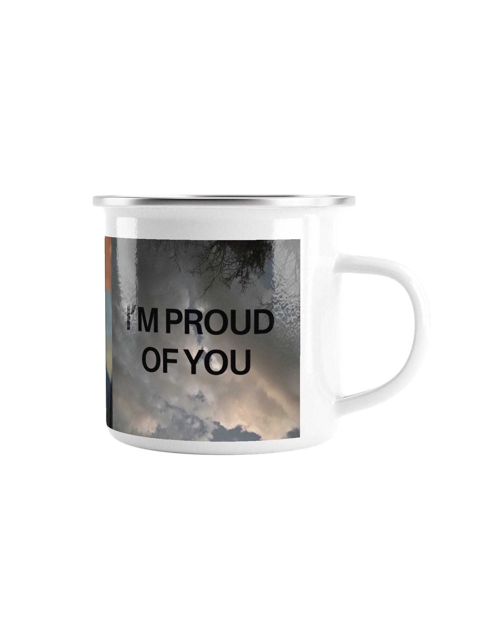 Michael With Pride Enamel Mug product image (1)