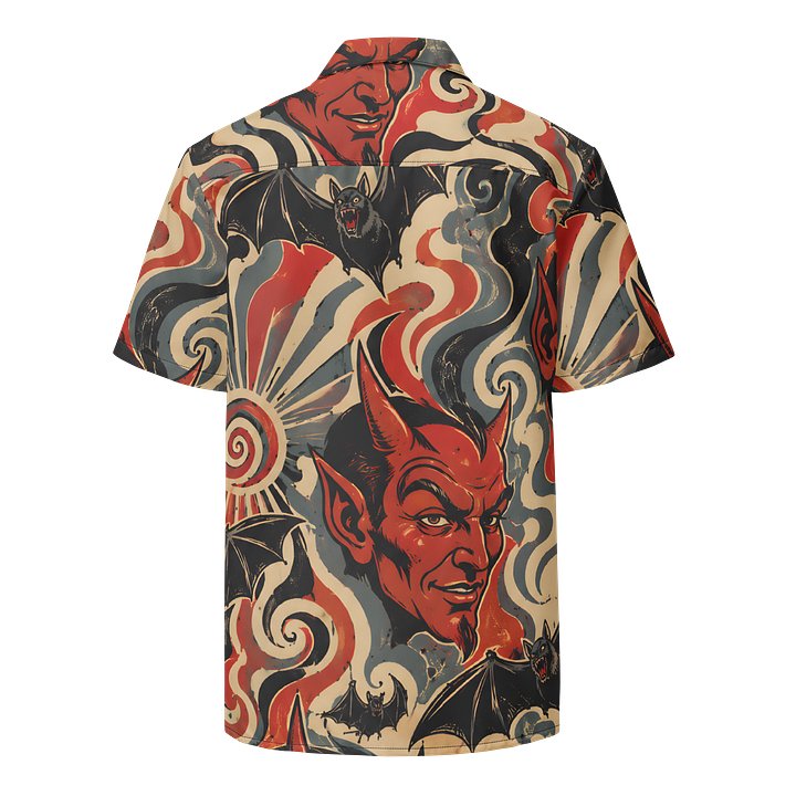 Clan Dragonwolf Devils and bats Hawaiian Shirt product image (2)