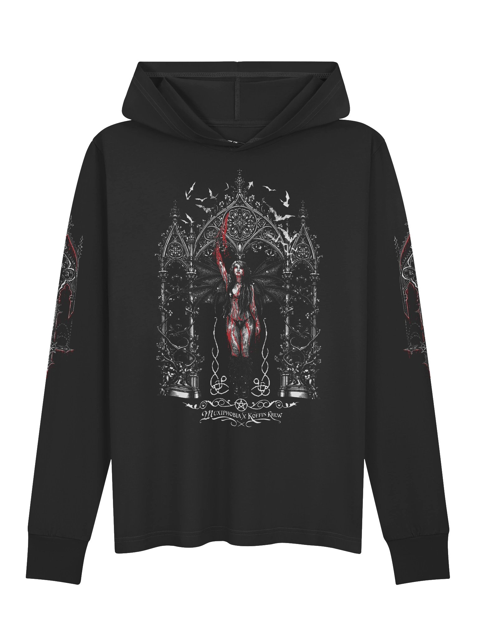 MuxiPhobia Hooded Long Sleve Tee product image (1)