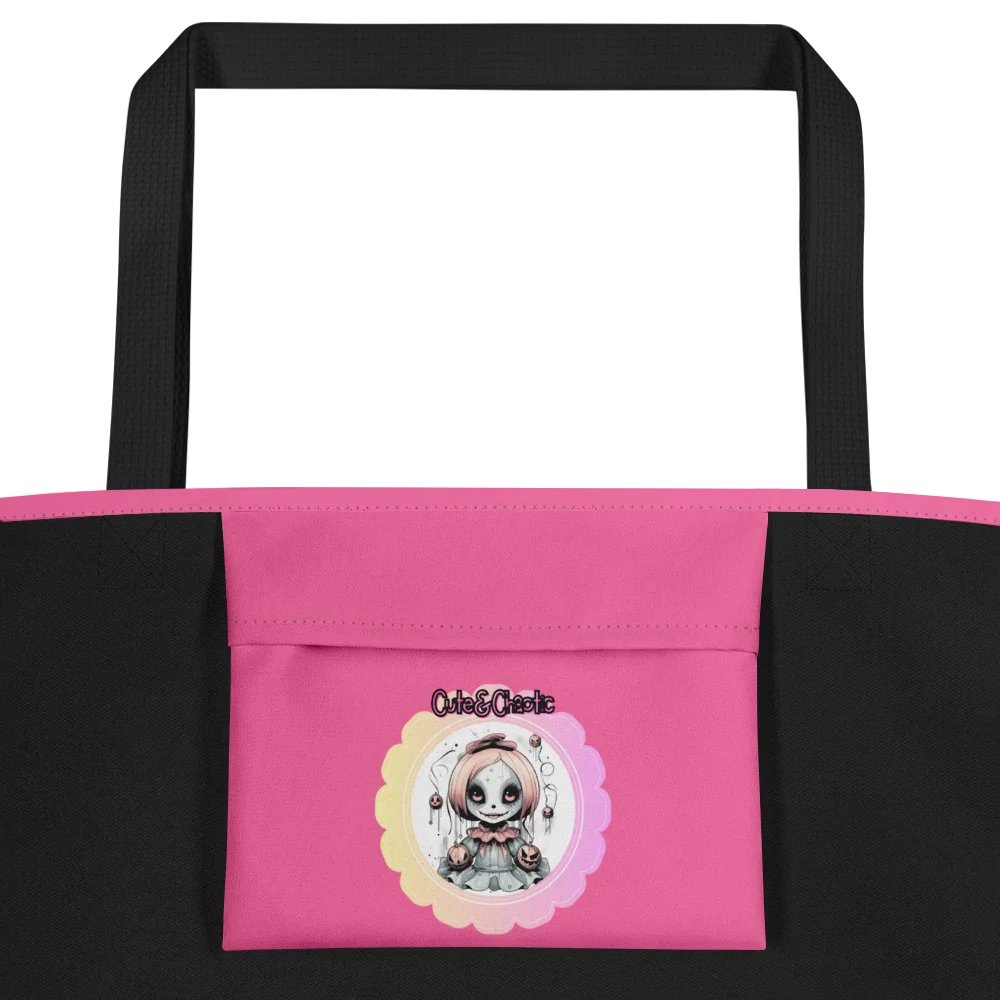 Cute & Chaotic All-Over Tote Bag product image (2)