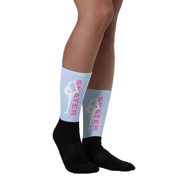 Light Blue SKATER Socks product image (2)