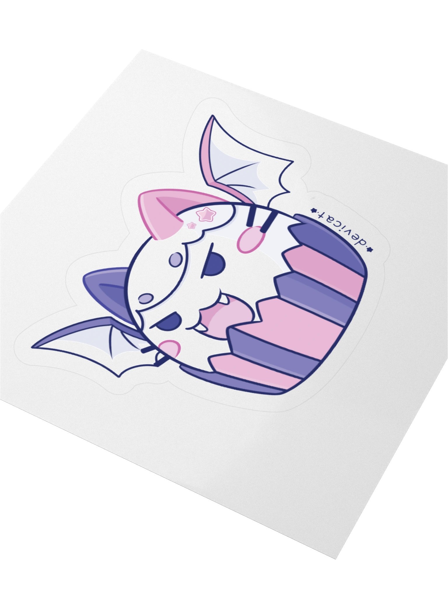 CandiCat Bat Cupcake 2023 Sticker product image (3)