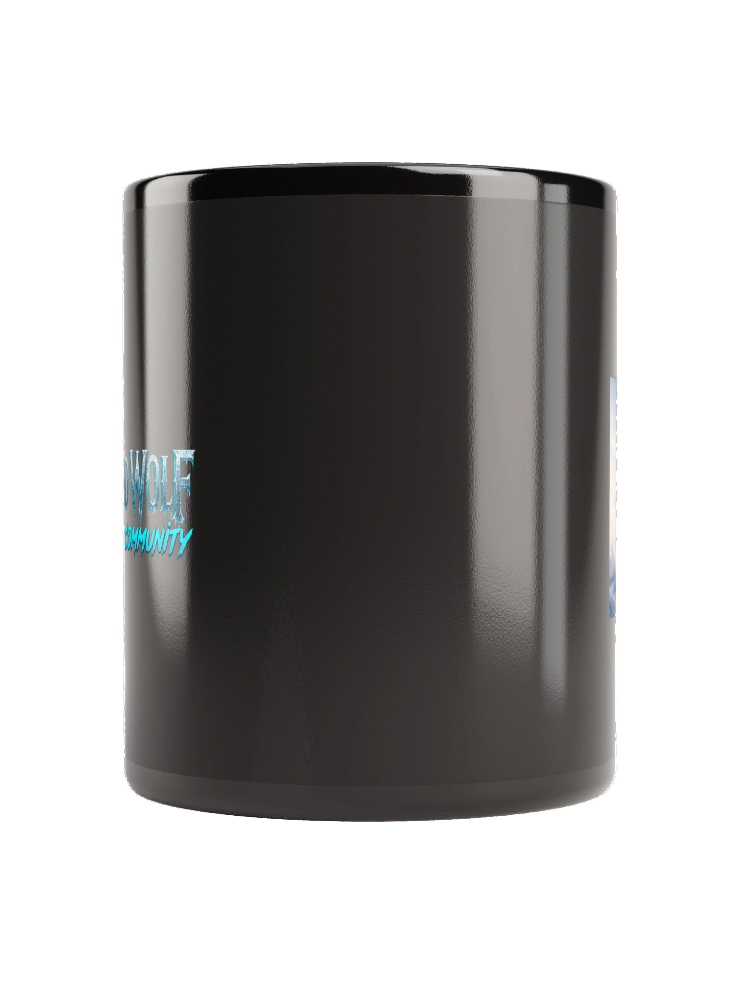 Blood Wolf Gaming Black Glossy Mug product image (4)
