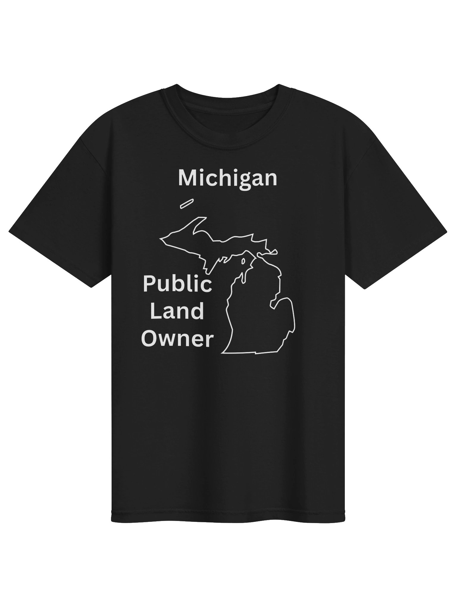 Michigan Public Land Owner T-shirt product image (1)