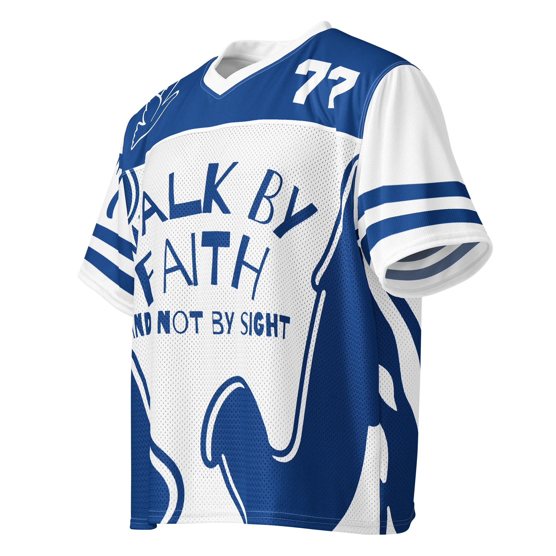 Walk by Faith Footy Jersey product image (1)