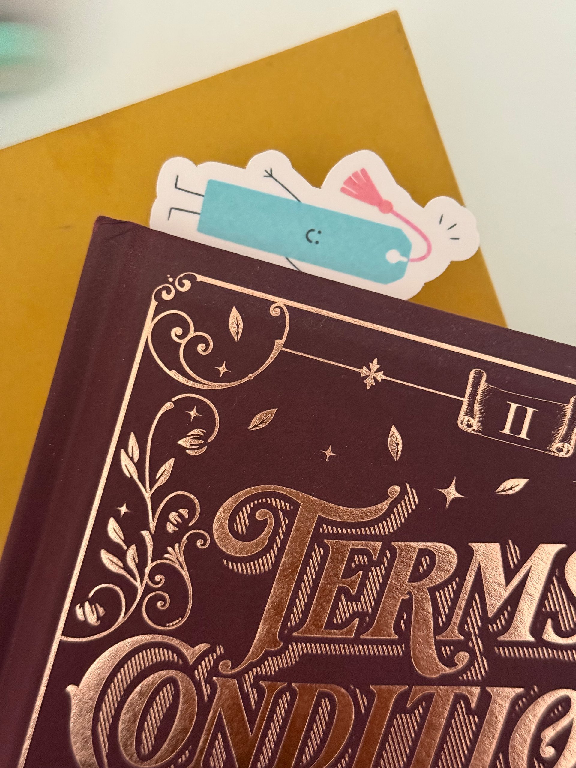 Bookish Buddies Bookmark -- Coffee Version product image (6)