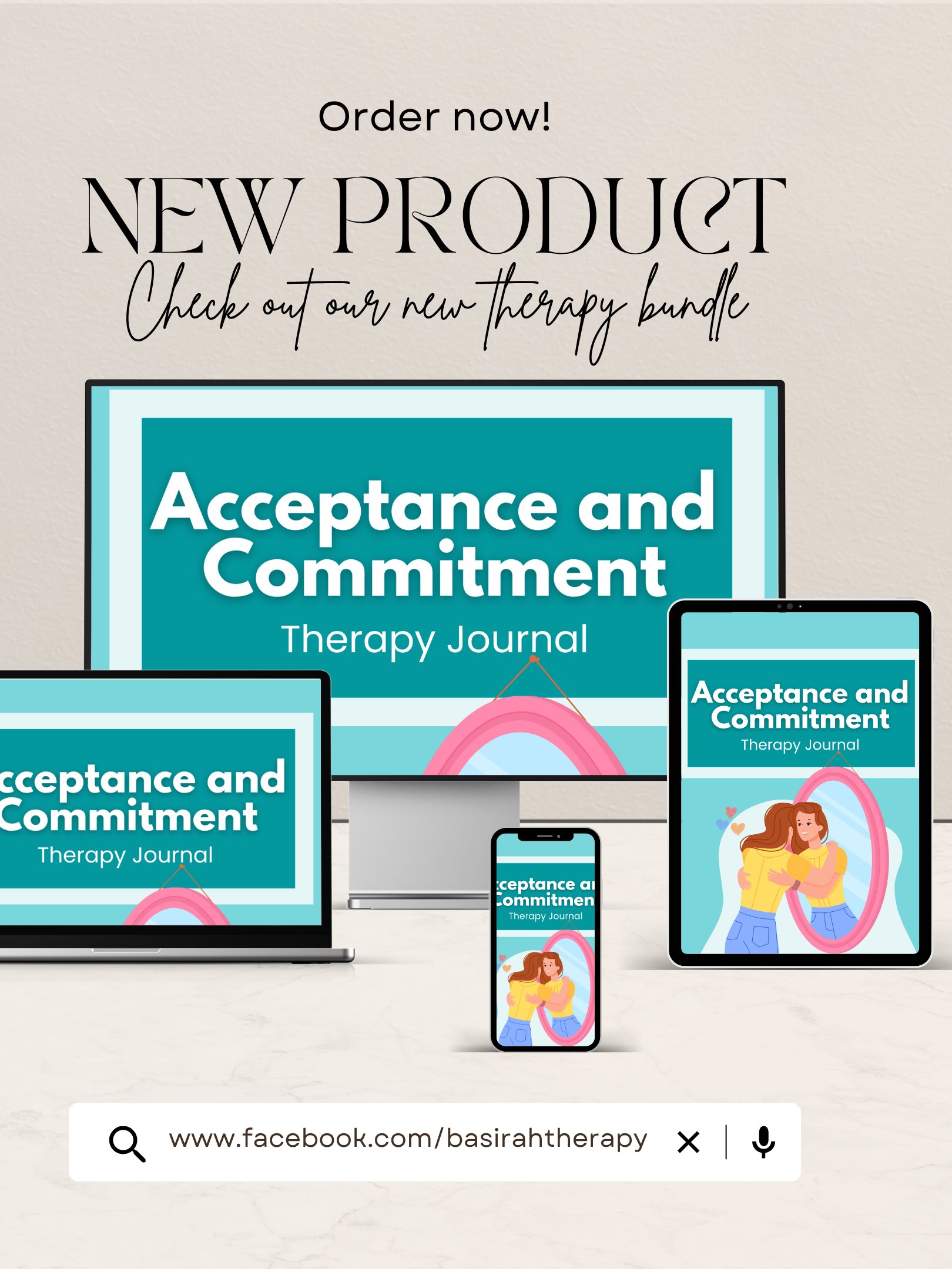 Acceptance and Commitment Therapy Workbook product image (1)