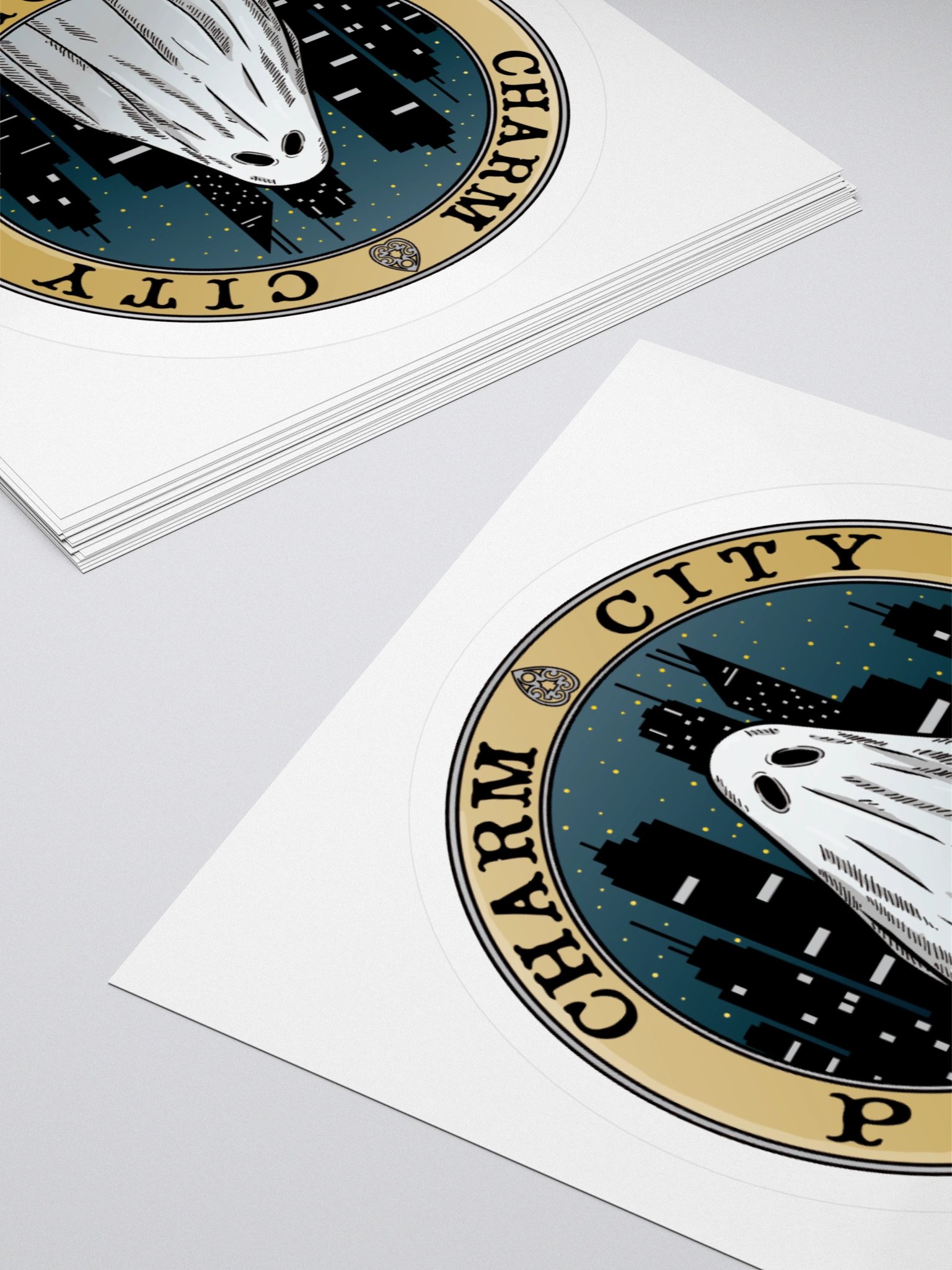 Charm City Paranormal Badge Sticker product image (8)