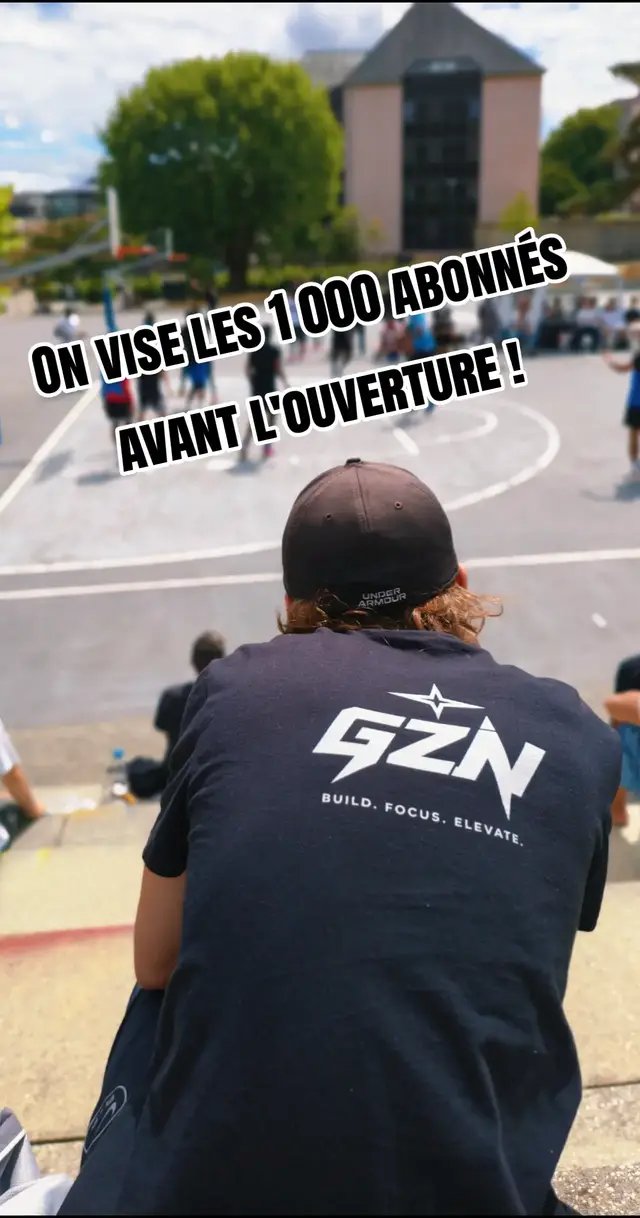 Abonne-toi pour nous aider à débloquer le lien direct du shop dans la bio avant le grand jour ! T'es de la partie ? 👇 #buildfocuselevate #lancement #MINDSET #STREETWEAR #GZN 