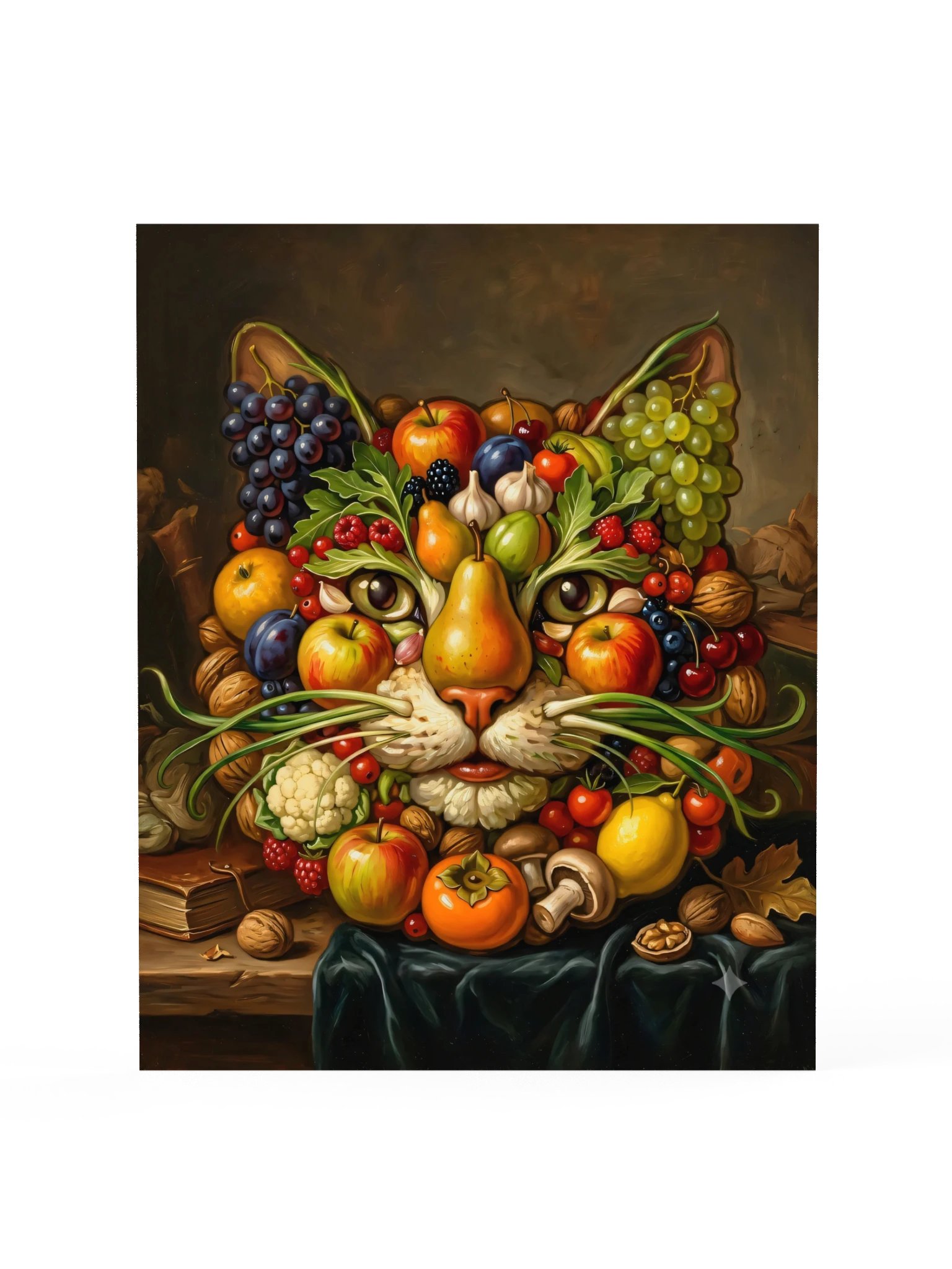 Fruit Portrait Cat Poster product image (15)