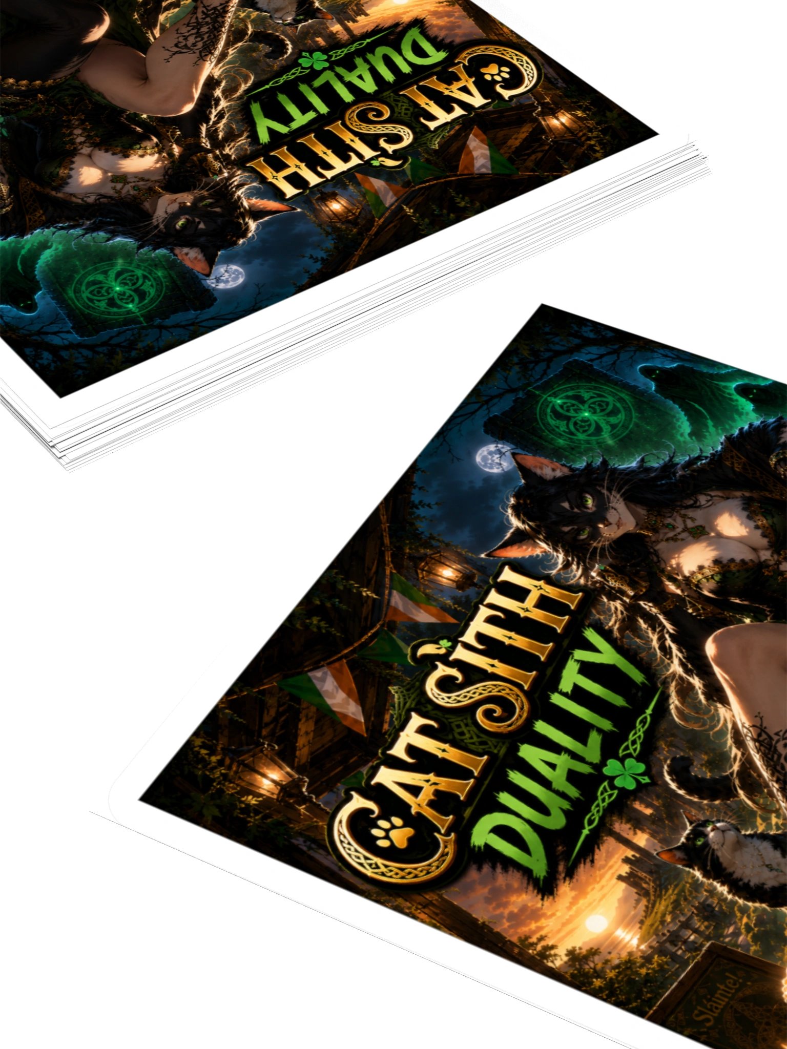 Cat Sith Duality Sticker product image (11)