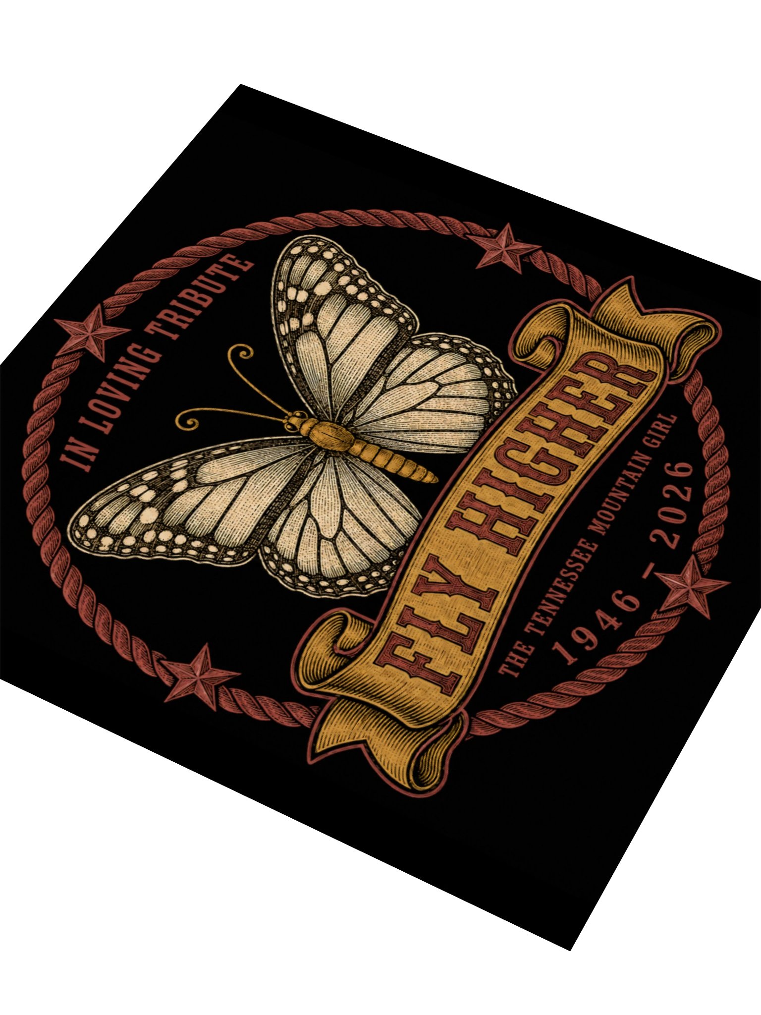 Fly Higher — Tribute Enamel Sticker product image (7)