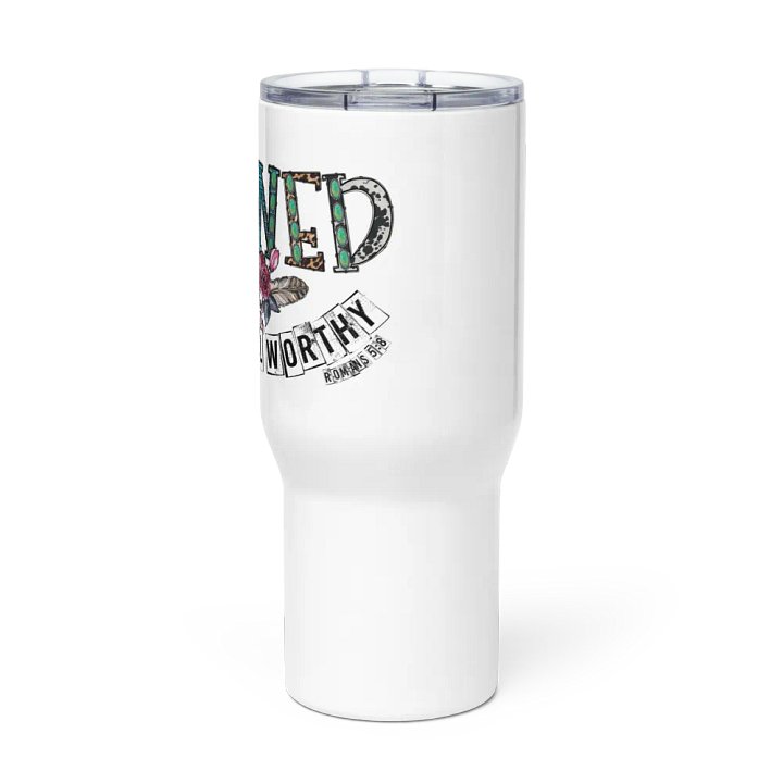 Flawed But Still Worthy - Travel Mug w/ Handle product image (3)