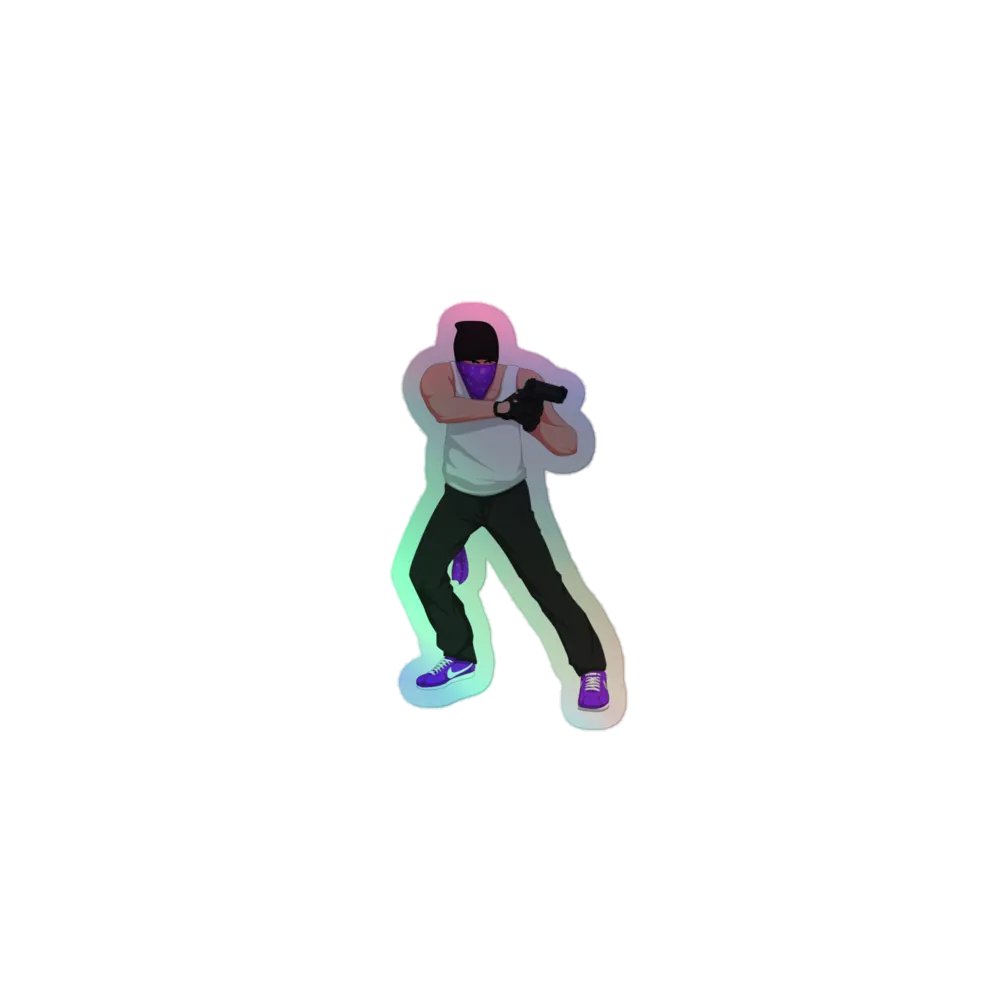 BabyJoker Sticker - Aiming Gun product image (1)