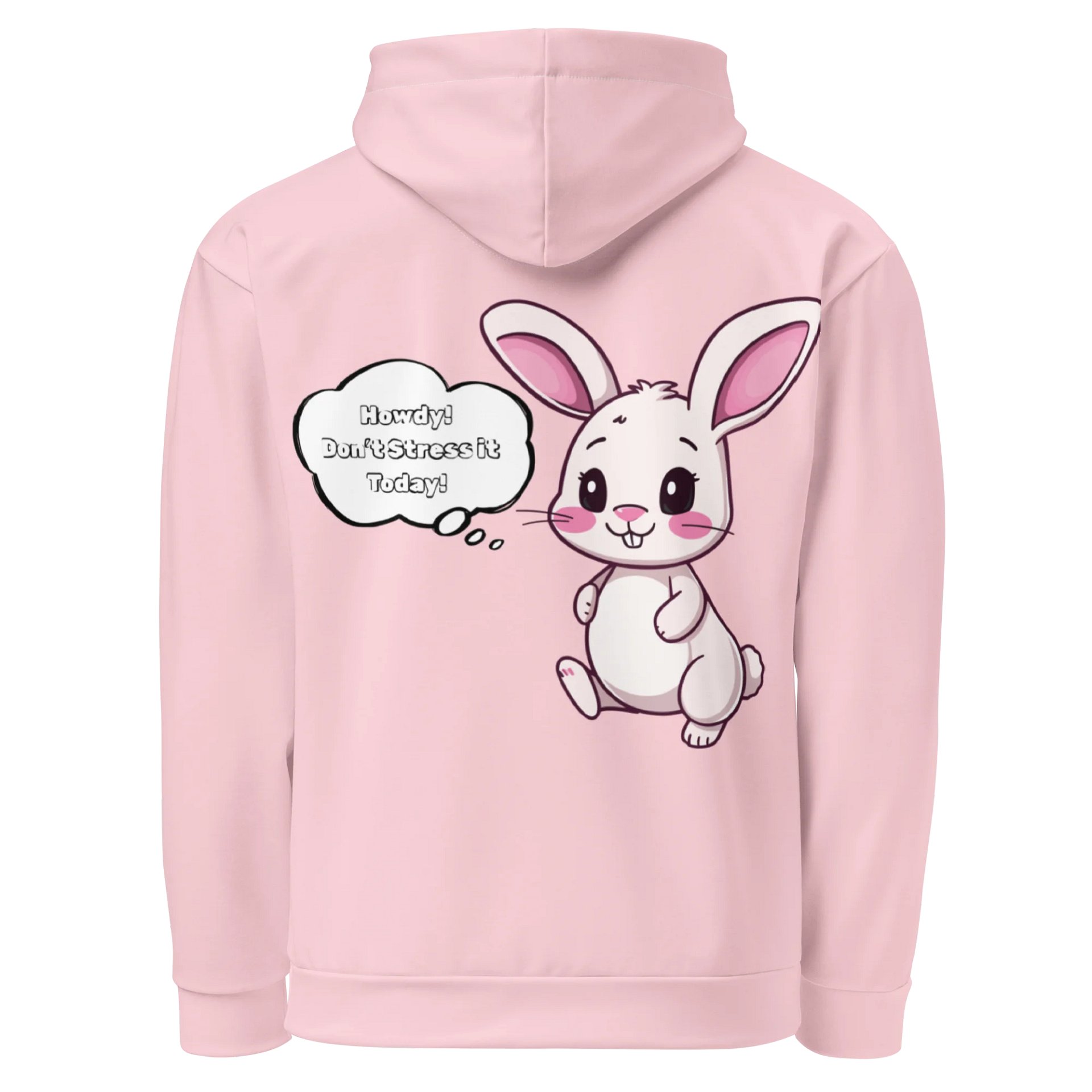 "Don't Stress It" Hoodie (Pink) product image (2)