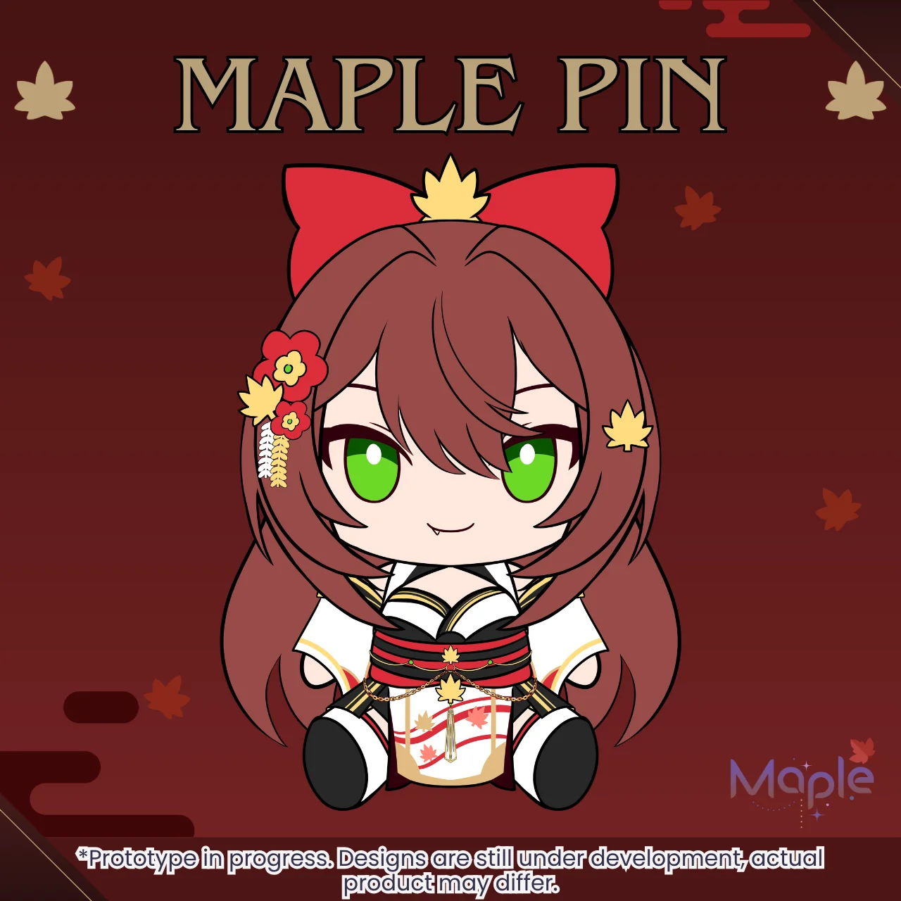 Maple Enamel Pin PRE ORDER product image (1)