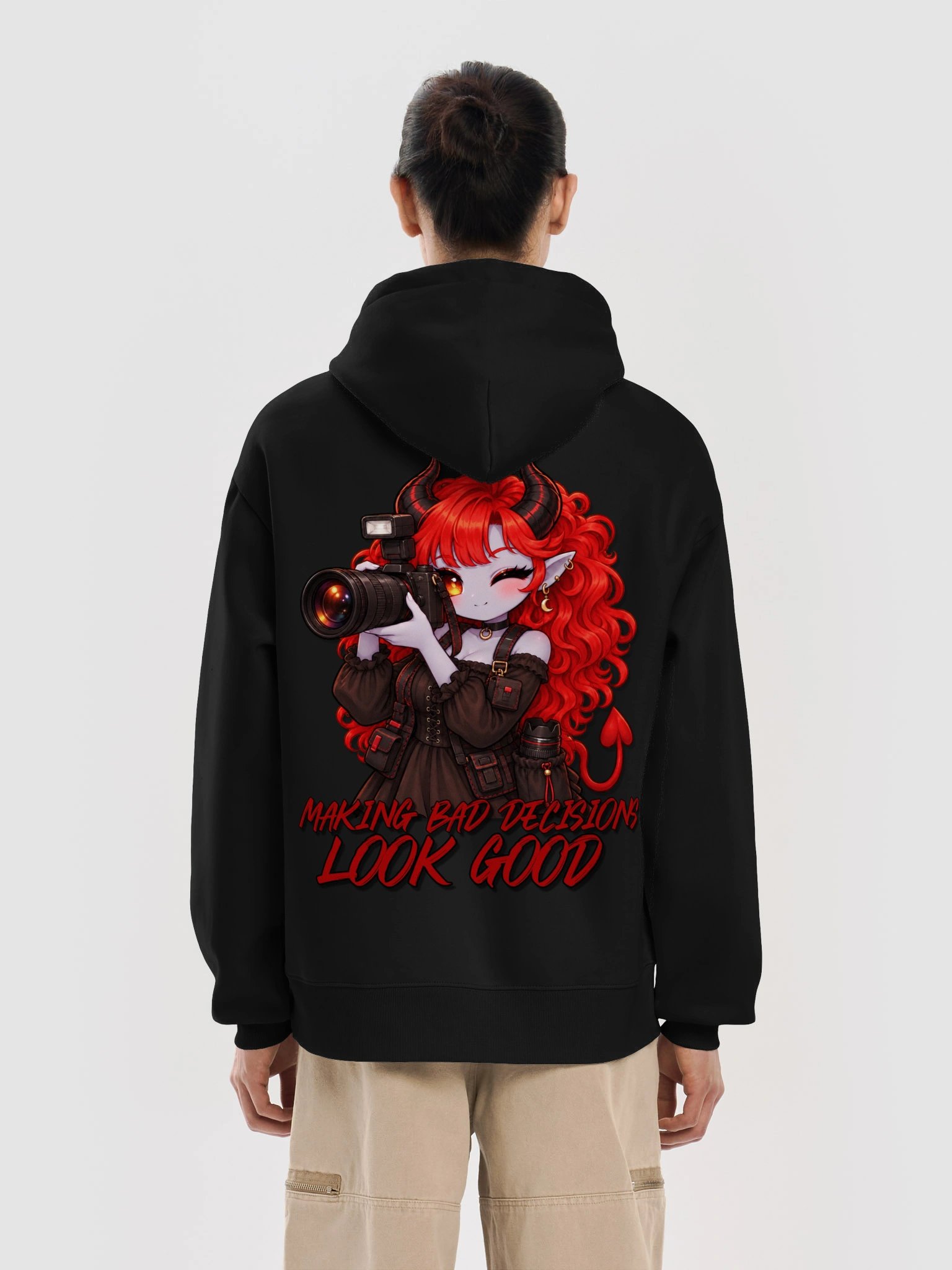 Making Bad Decisions Look Good Heavy Hoodie product image (22)
