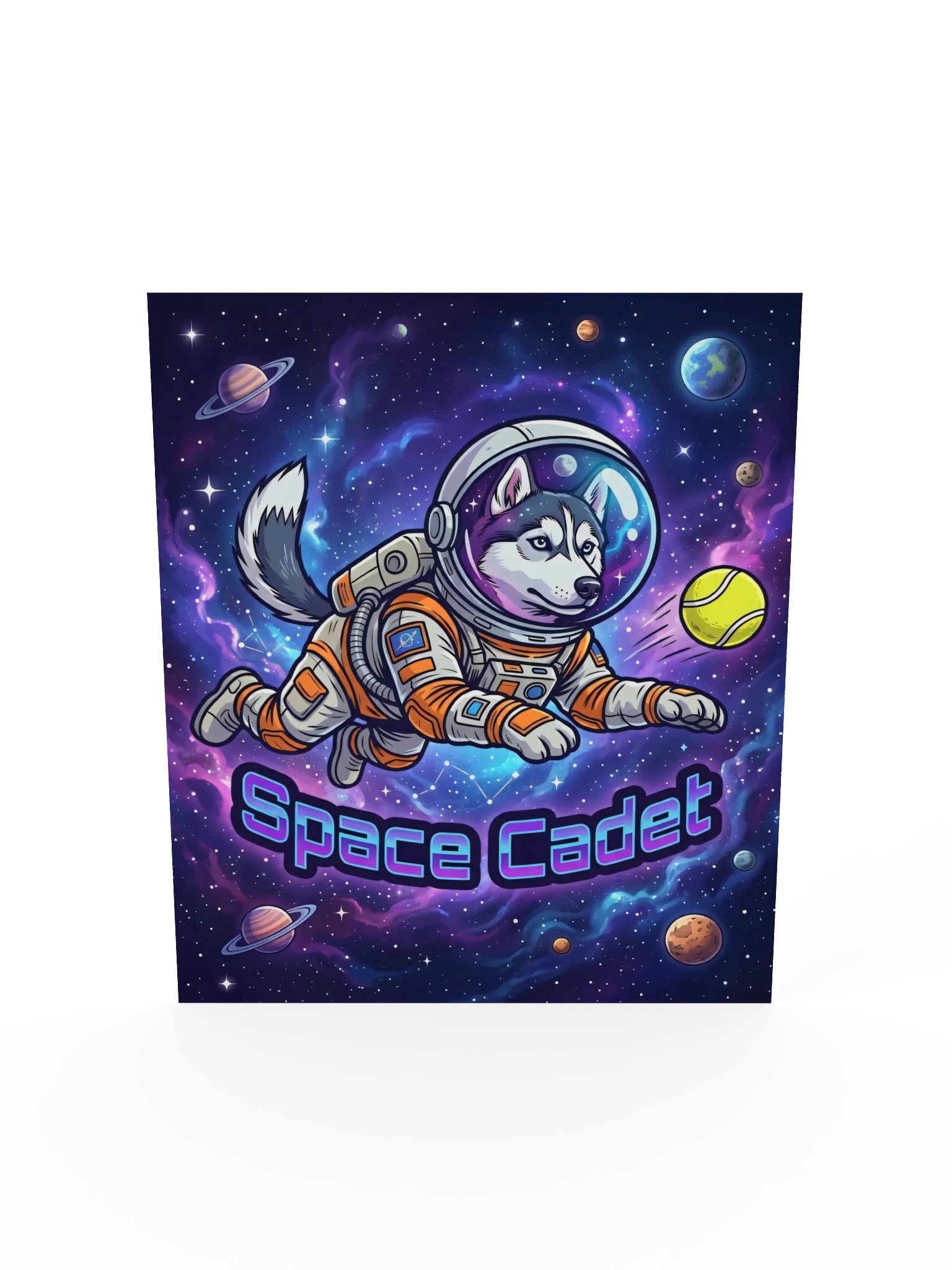 Space Cadet Husky Poster product image (19)