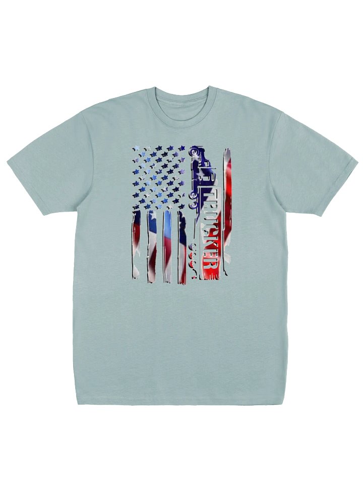 Patriotic Trucker Tee product image (2)
