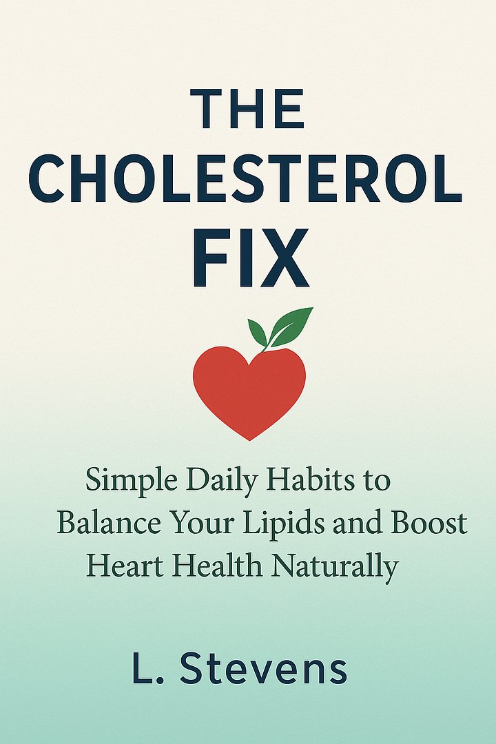 The Cholesterol Fix Simple Daily Habits to Balance Your Lipids and Boost Heart Health Naturally product image (1)