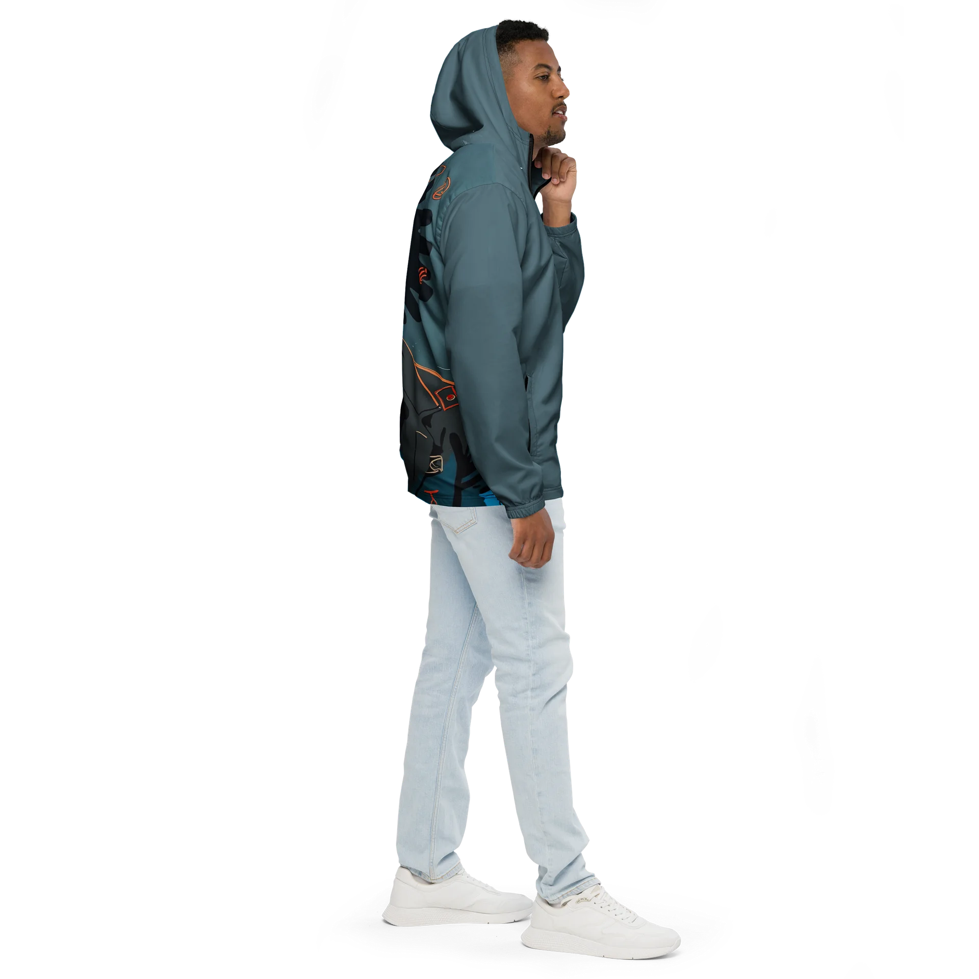 Yarani: My Authentic Self Painted Windbreaker product image (6)