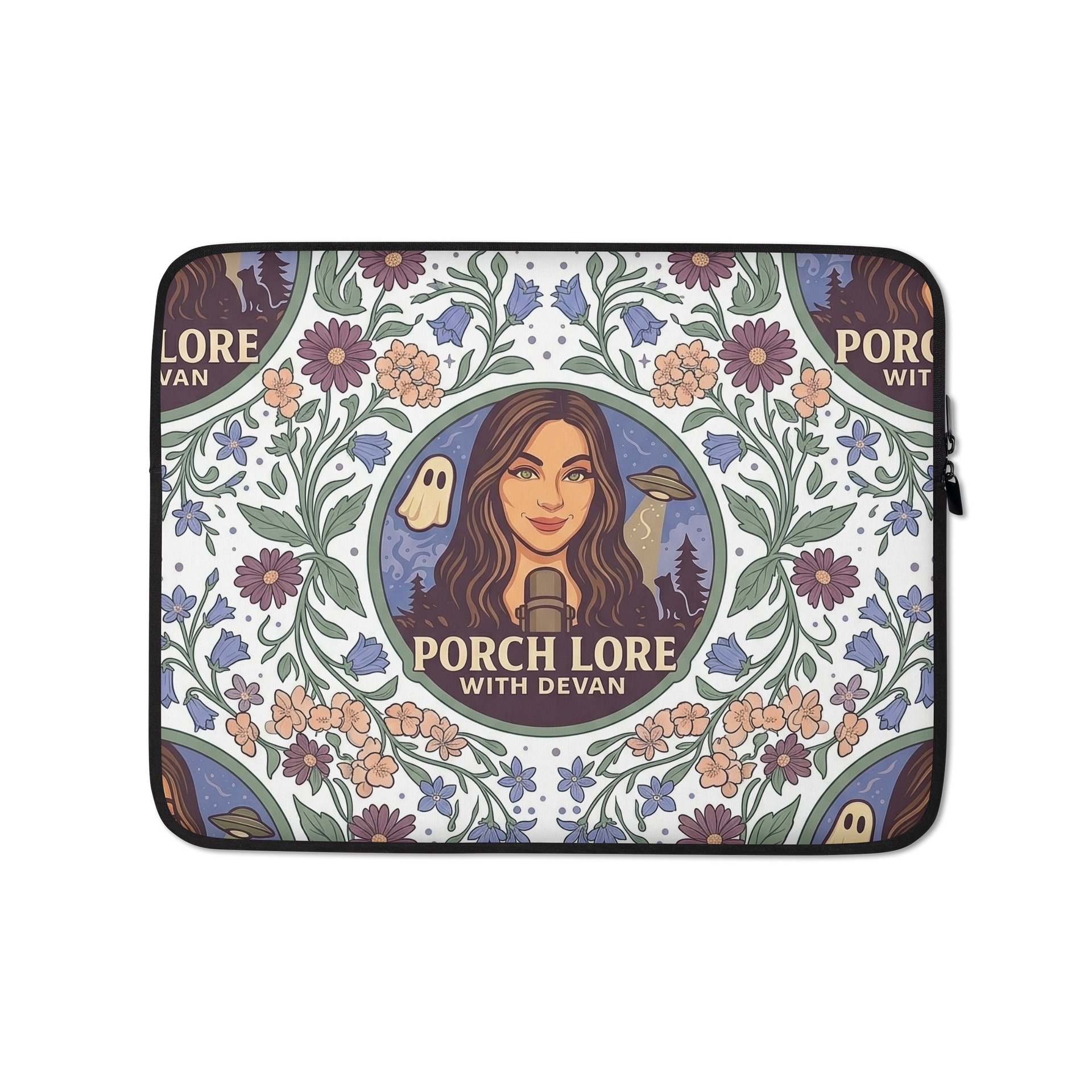 PORCH LORE DEVAN FLORAL LAPTOP SLEEVE product image (1)