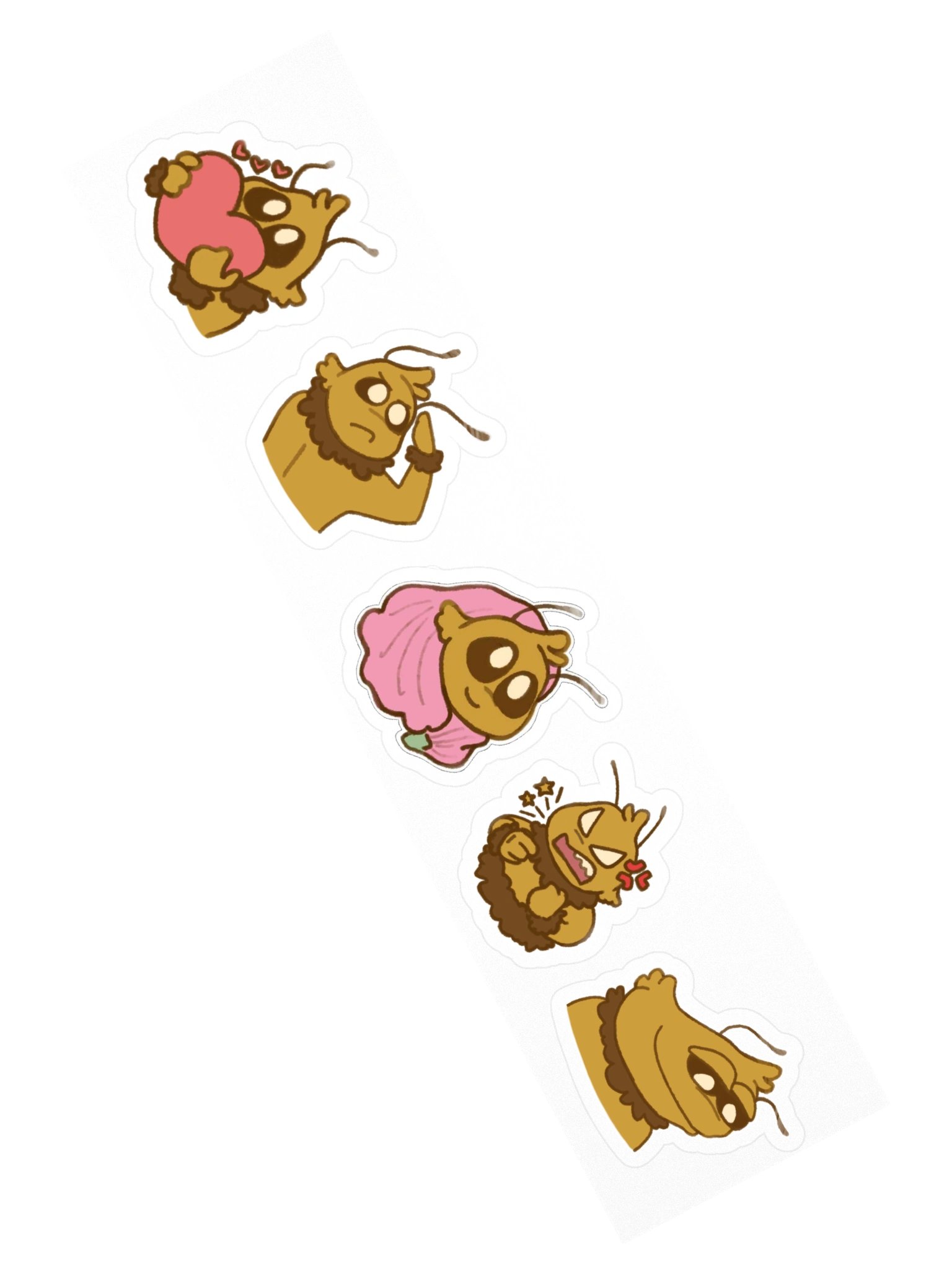 Emote Stickers - Set 1 product image (2)