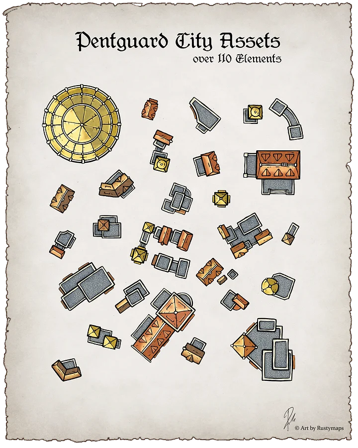 Pentguard City Assets Pack product image (1)