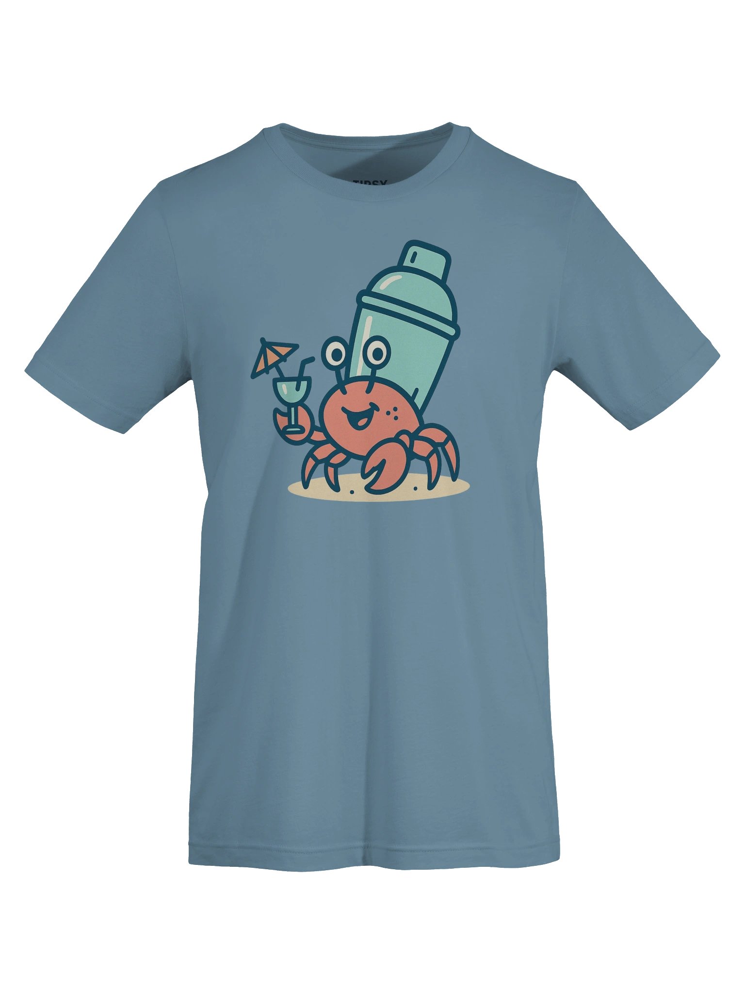 Cheerful Crab Cocktail T-Shirt product image (7)