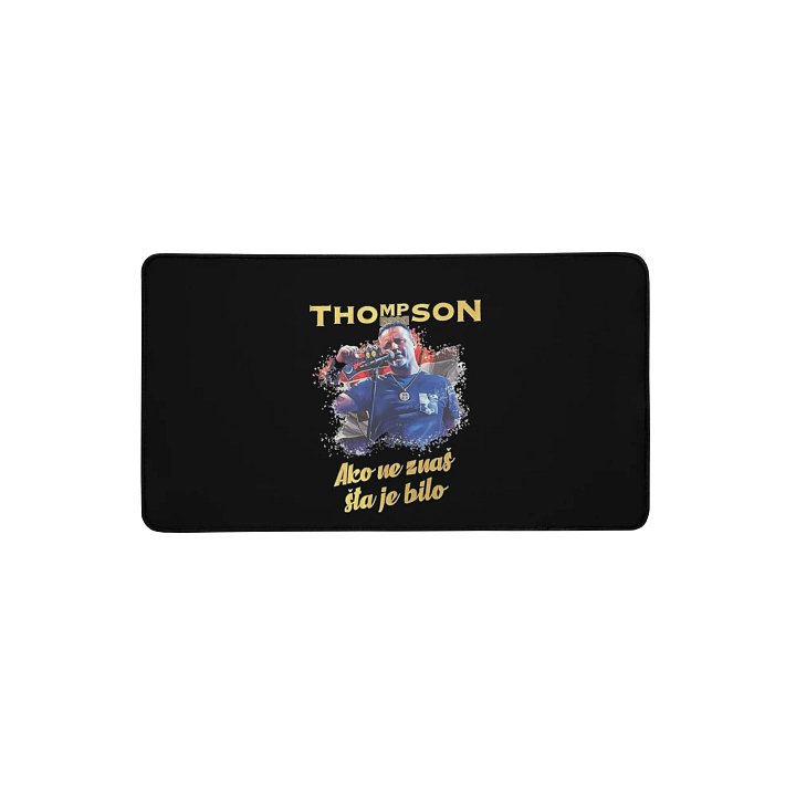 Thompson Ako Ne Znaš Šta Je Bilo Golden Flag Desk Mat product image (2)
