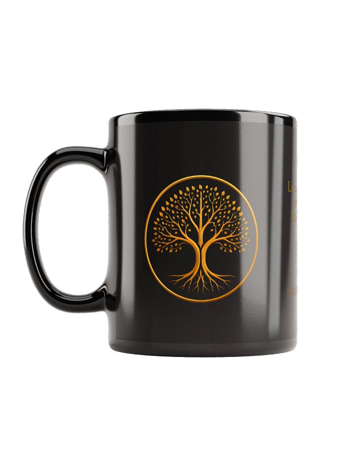 Black Glossy Mug - Tree of Life product image (1)