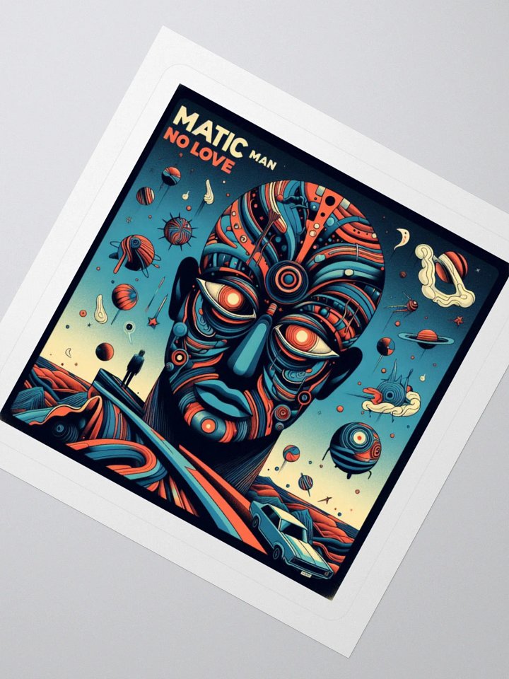 Matic Man No Love Stickers product image (4)