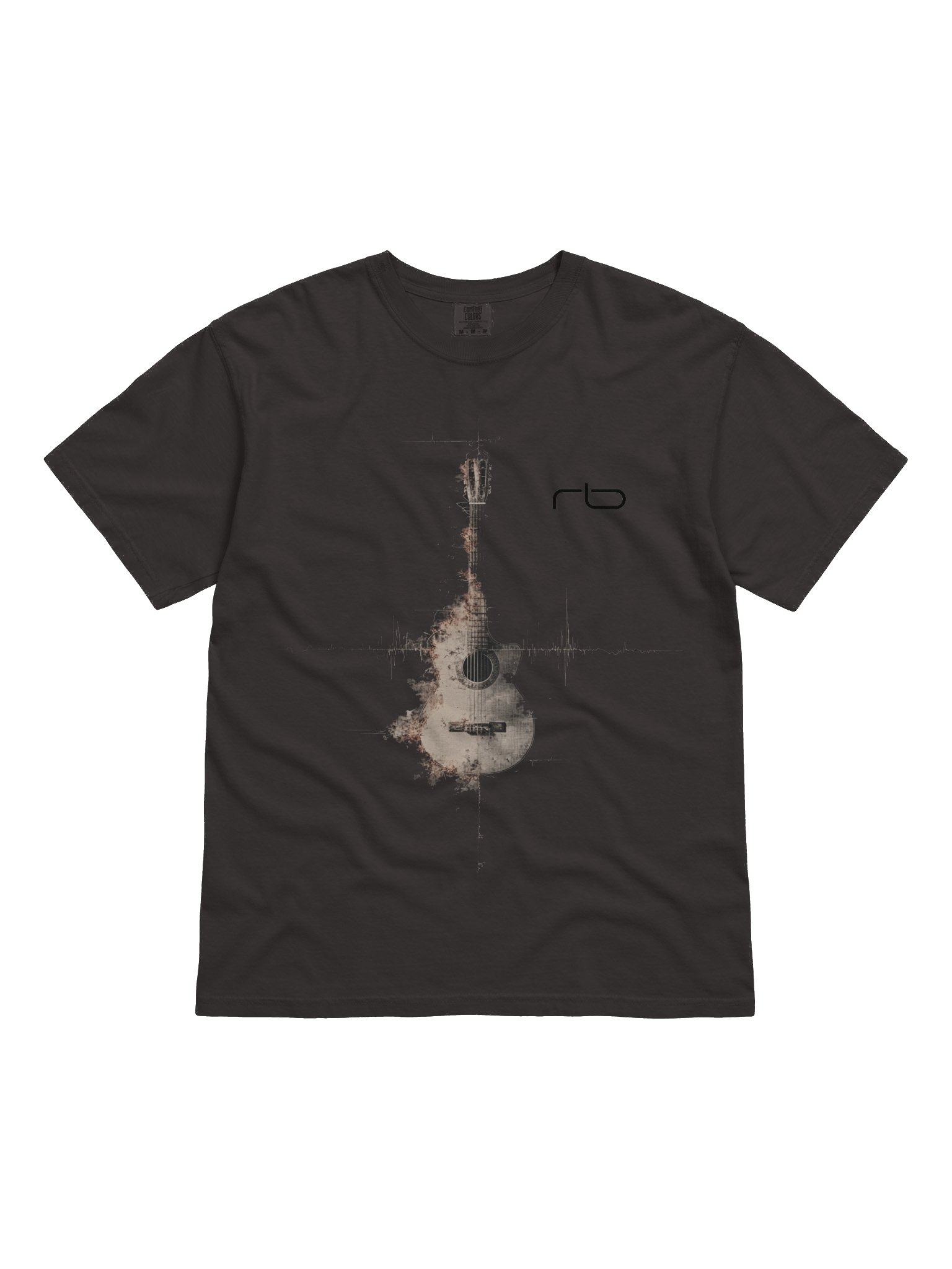 Heartstrings Acoustic Guitar T-Shirt product image (1)
