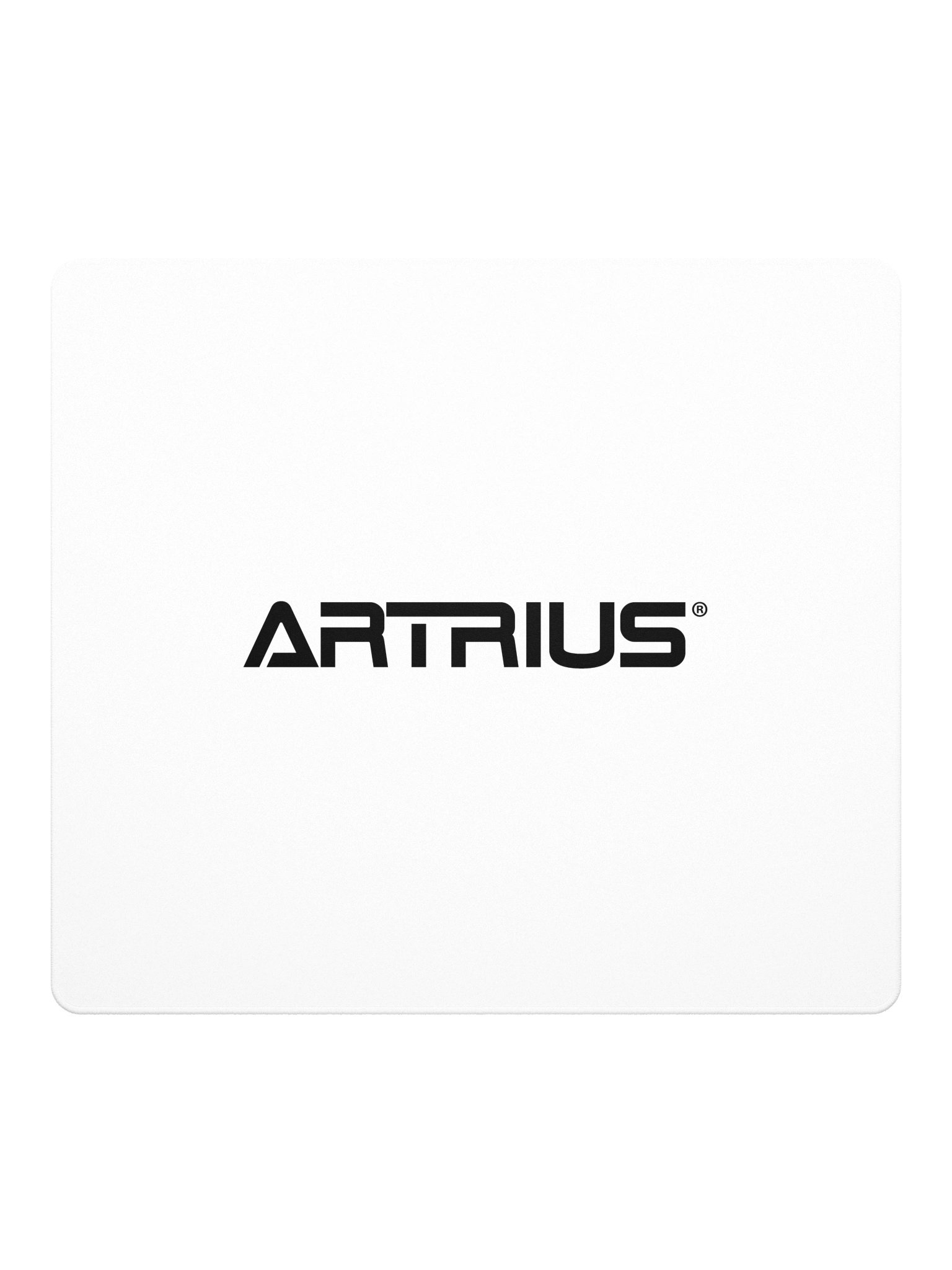ARTRIUS Logo Gaming Mouse Pad – White product image (3)