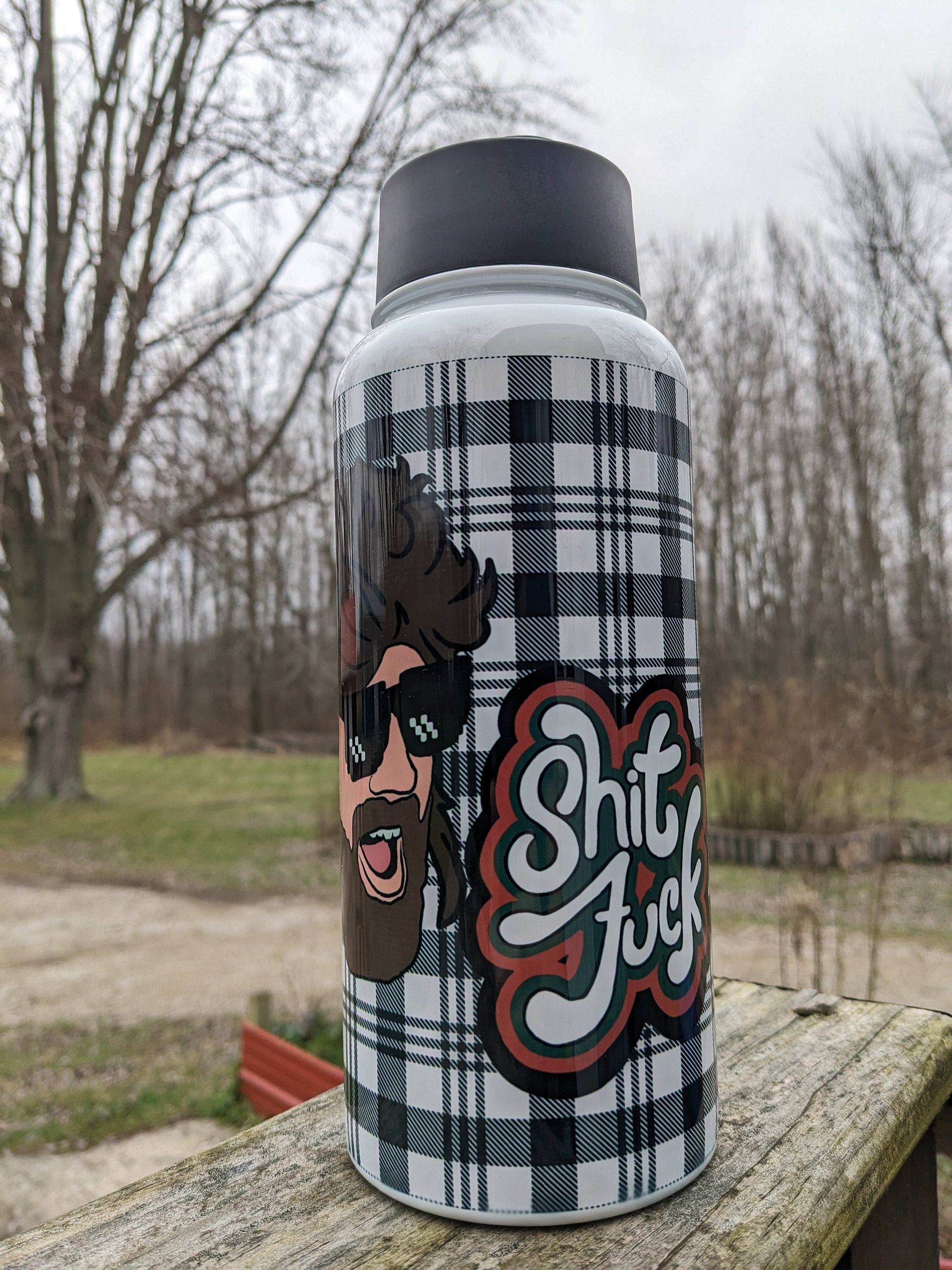 Dixtopher Shit Fuck Thermos product image (5)