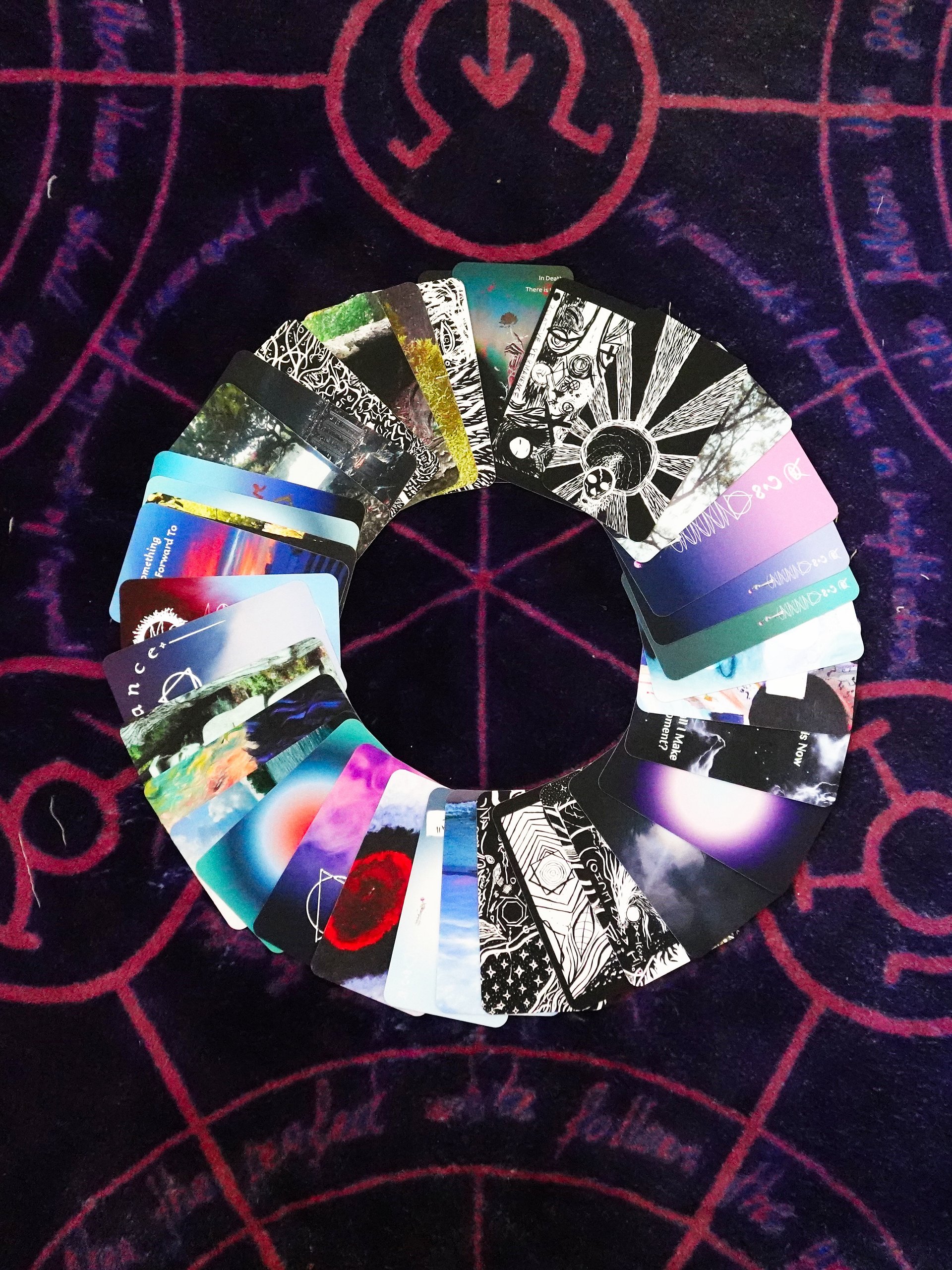 FIVE CARDS DIVINED | Bookmarks | Philosophical Accessories product image (1)