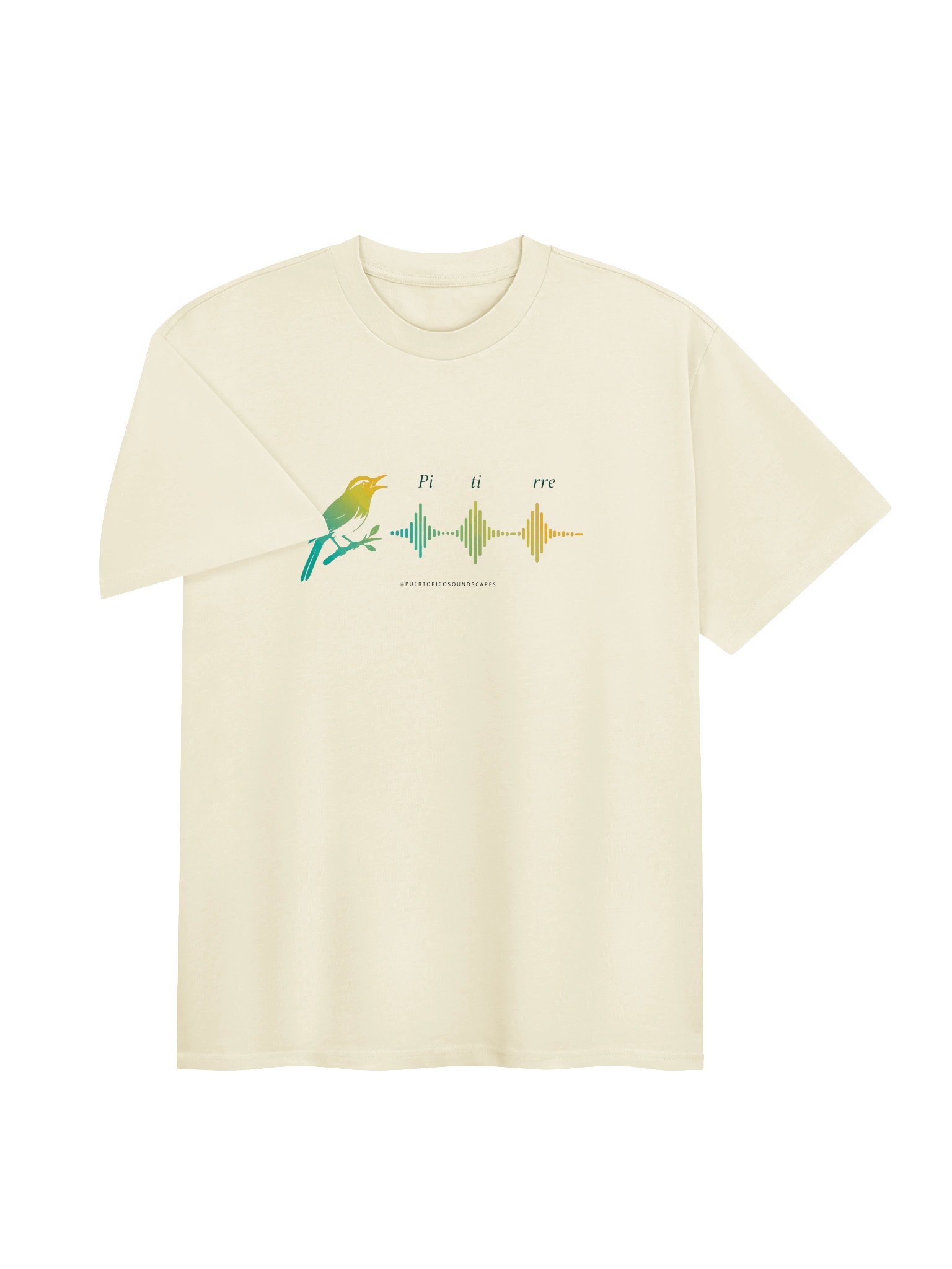 Pitirre Wave Tee — Natural product image (3)