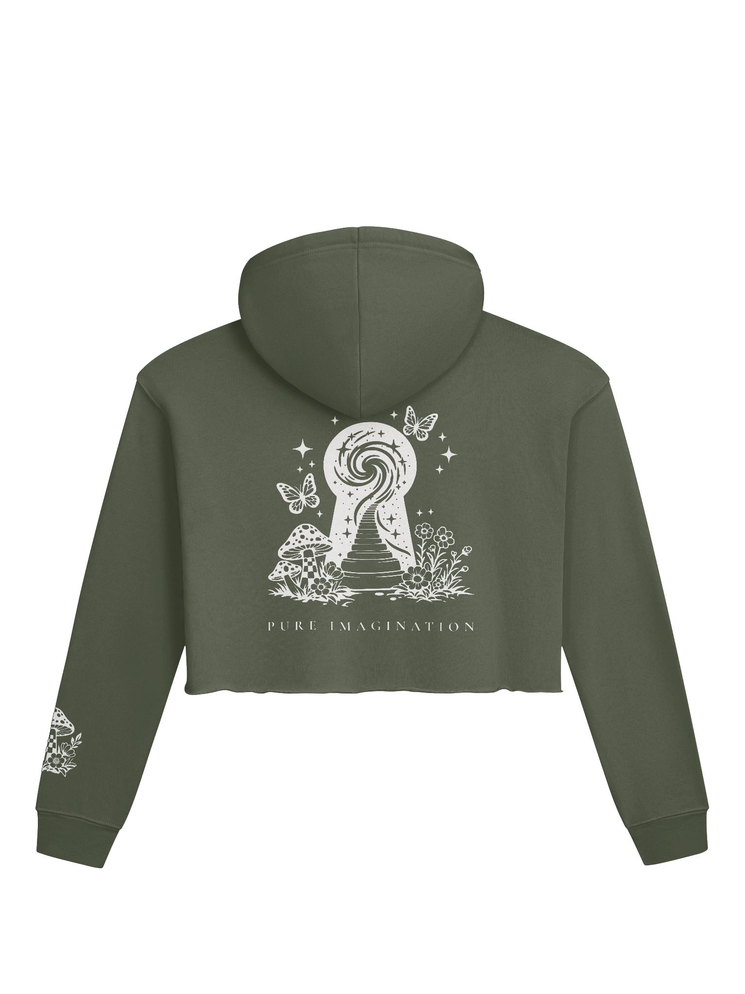 Pure Imagination Cropped Hoodie product image (8)