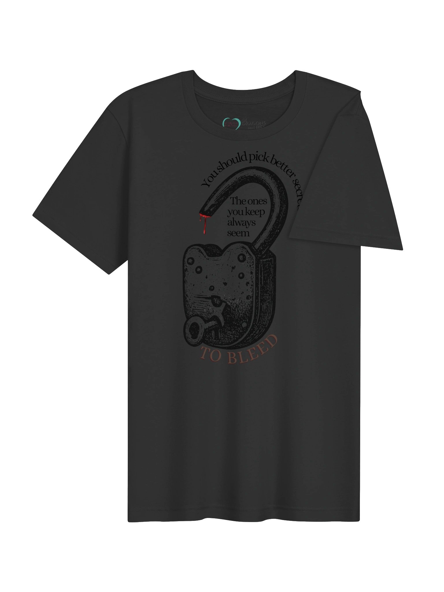 Of Dragons and Lies | Bleeding Secrets Tee product image (3)