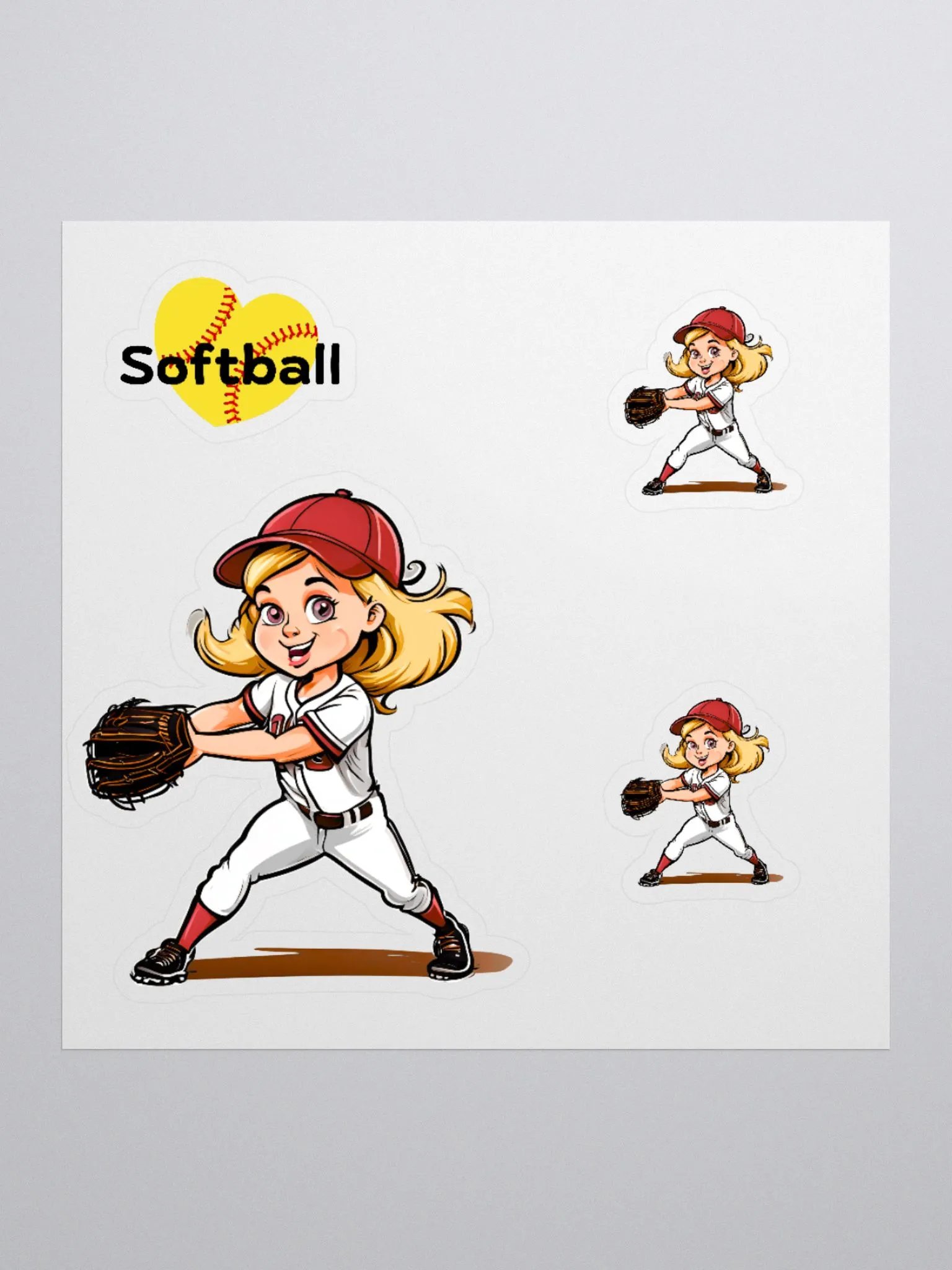 Strike Zone Softball Sticker Set product image (1)
