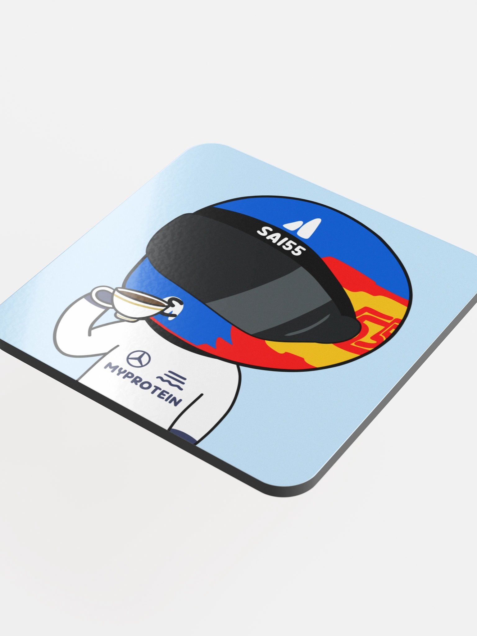 Carlos Kermit Tea Meme Coaster product image (4)