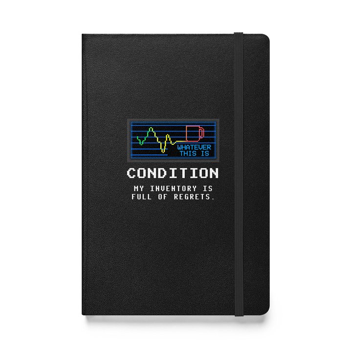 My Inventory is Full of Regrets - Notebook product image (1)