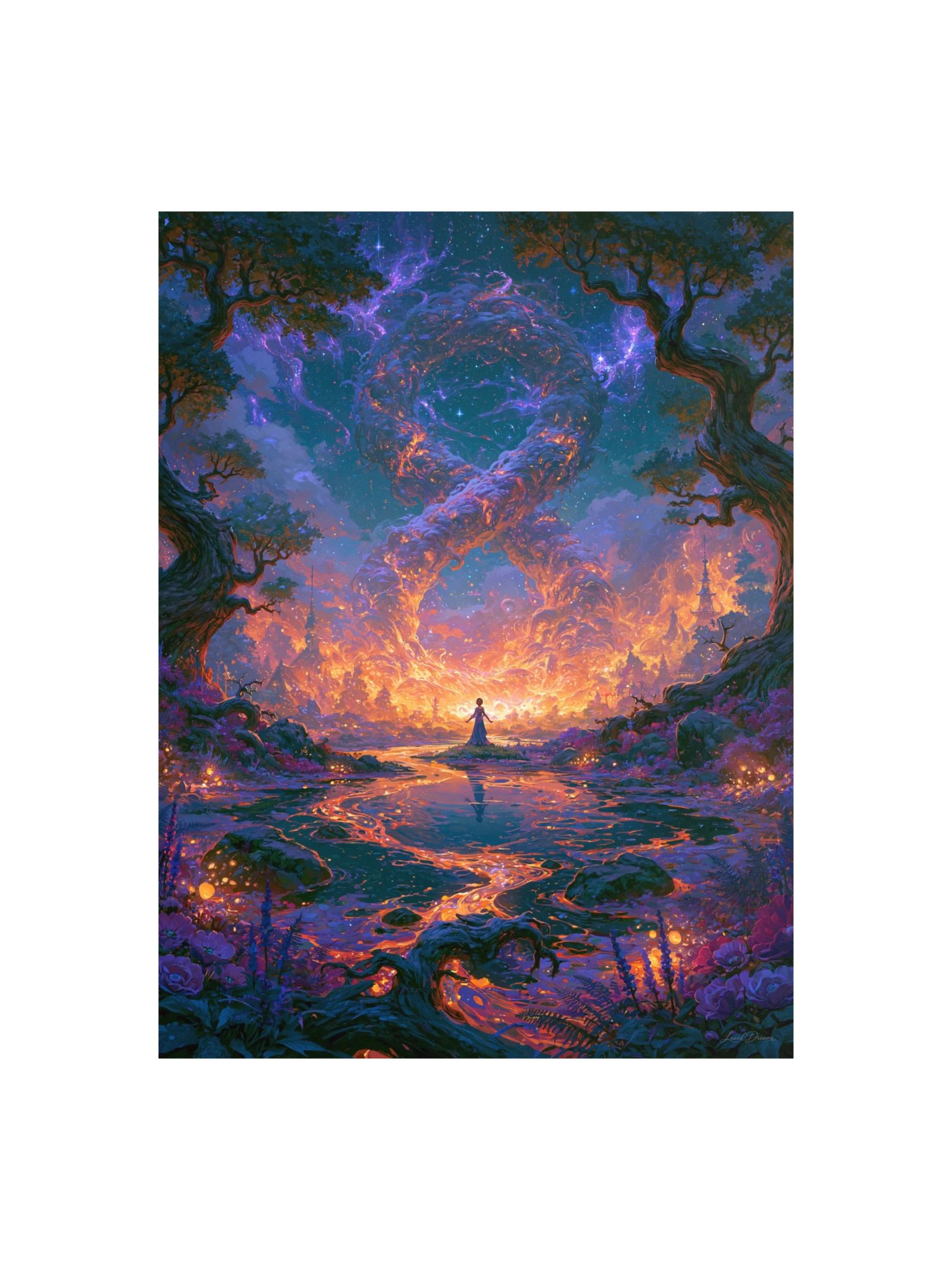 Infinity Dreamscape Art Print — The Infinity Dream product image (5)
