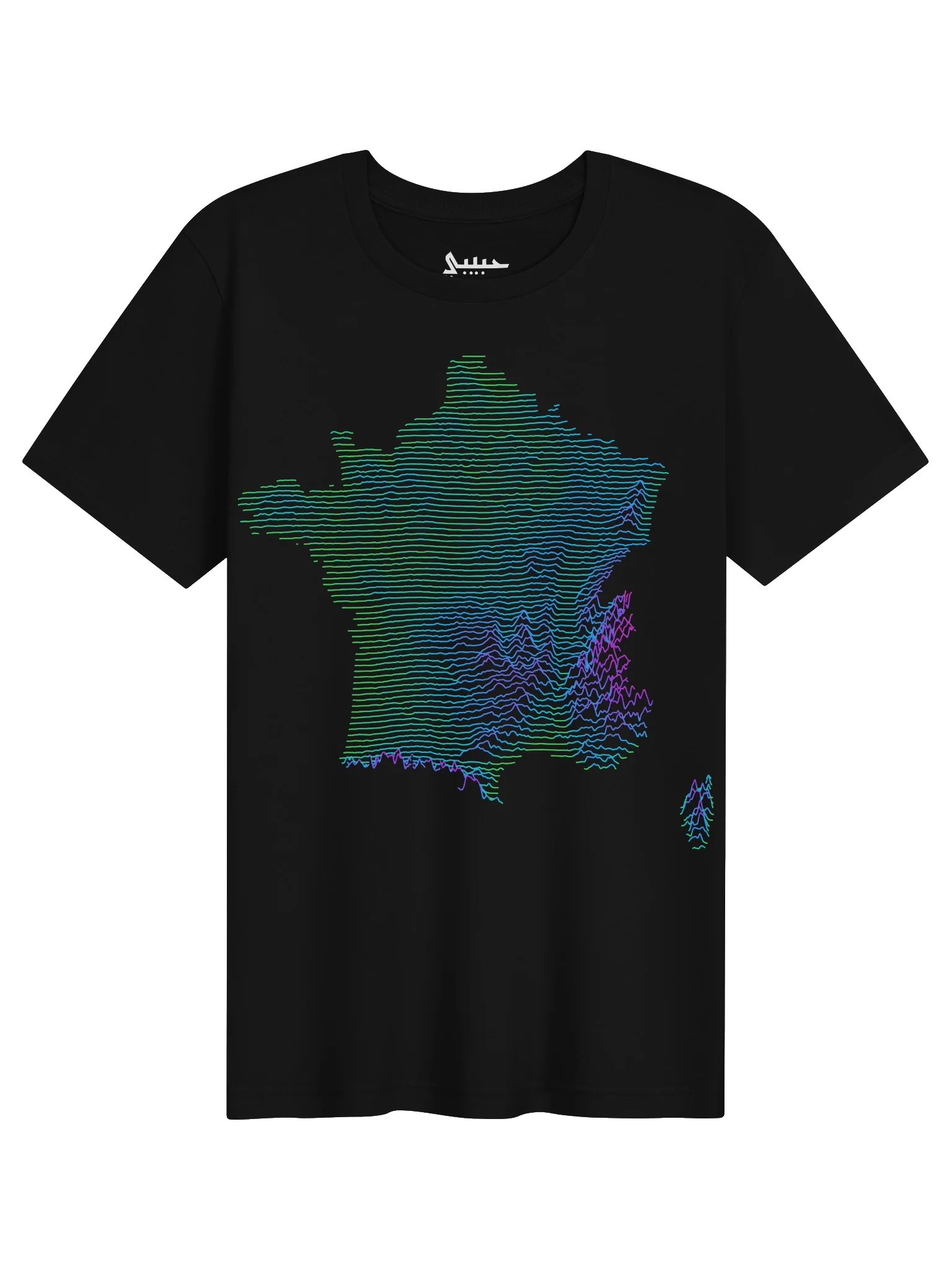 Ridgeline Tee - France (Acid) product image (1)