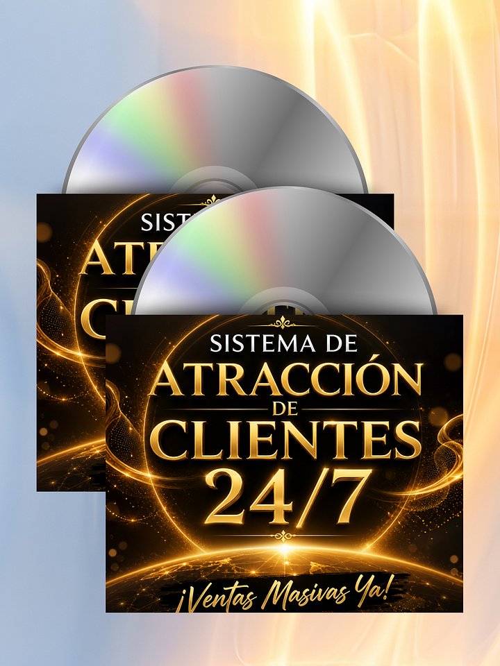 SISTEMA DE ATRACCIÓN DE CLIENTES 24/7 ¡Ventas Masivas Ya! product image (2)