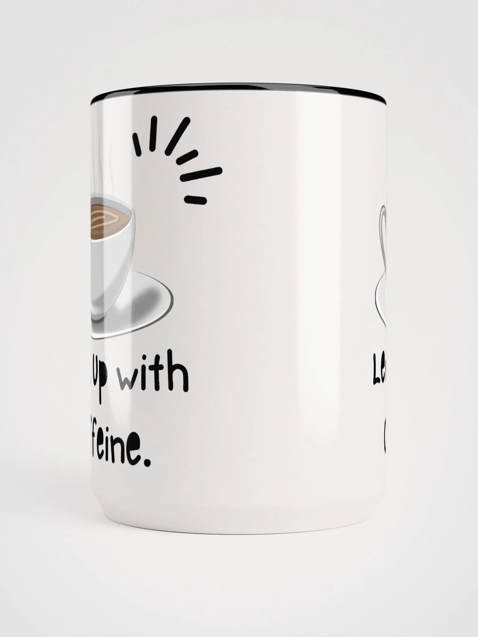 Level up with caffeine Mug product image (5)