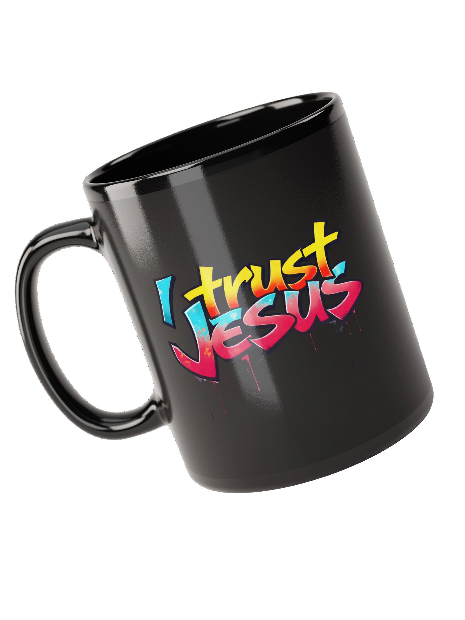 I Trust Jesus Graffiti Mug product image (3)