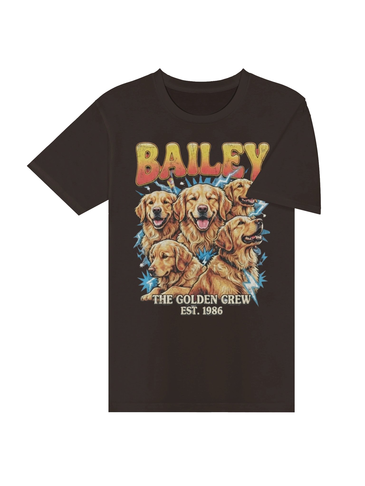 Bailey Golden Retriever Vintage T-Shirt product image (5)