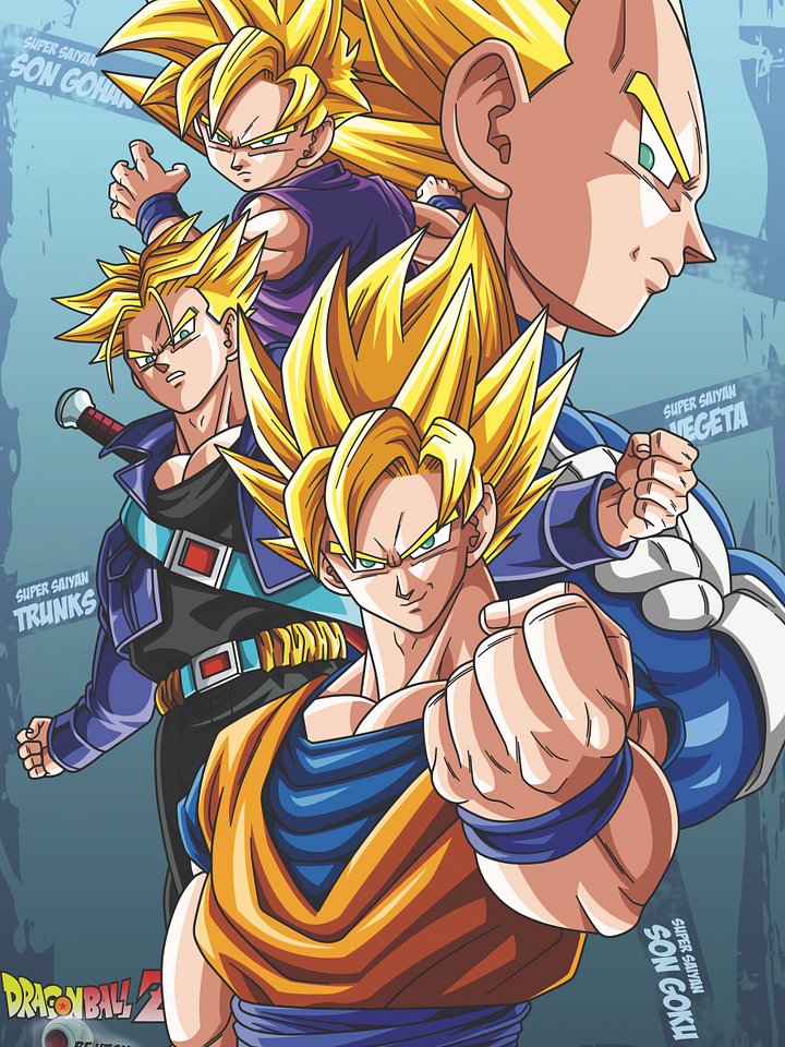 Super Saiyan Legacy Metal Print product image (1)