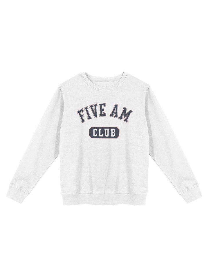 FIVE AM Club Organic Sweatshirt product image (1)